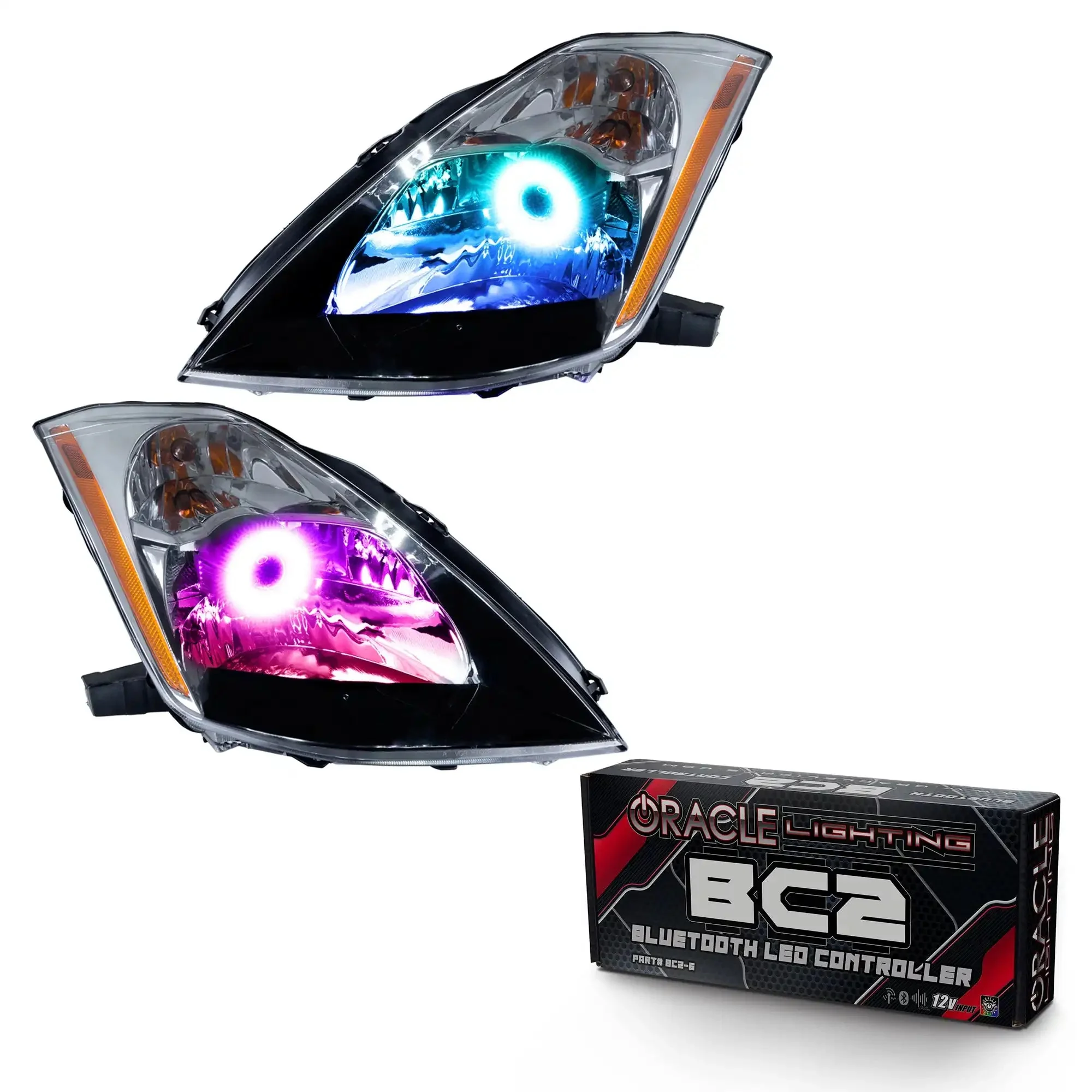 ORACLE Lighting 2003-2005 Nissan 350Z Pre-Assembled Headlights - HID Style - Image 12
