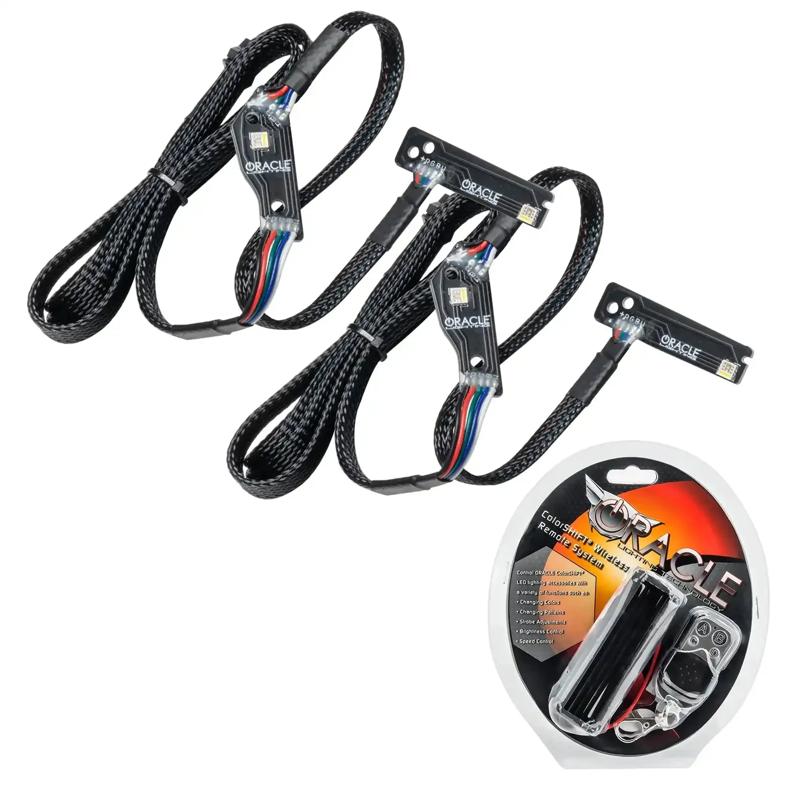ORACLE Lighting 2015-2024 Nissan GT-R ColorSHIFT "Lightning Bolt" RGB+W Headlight DRL Upgrade Kit - Image 23