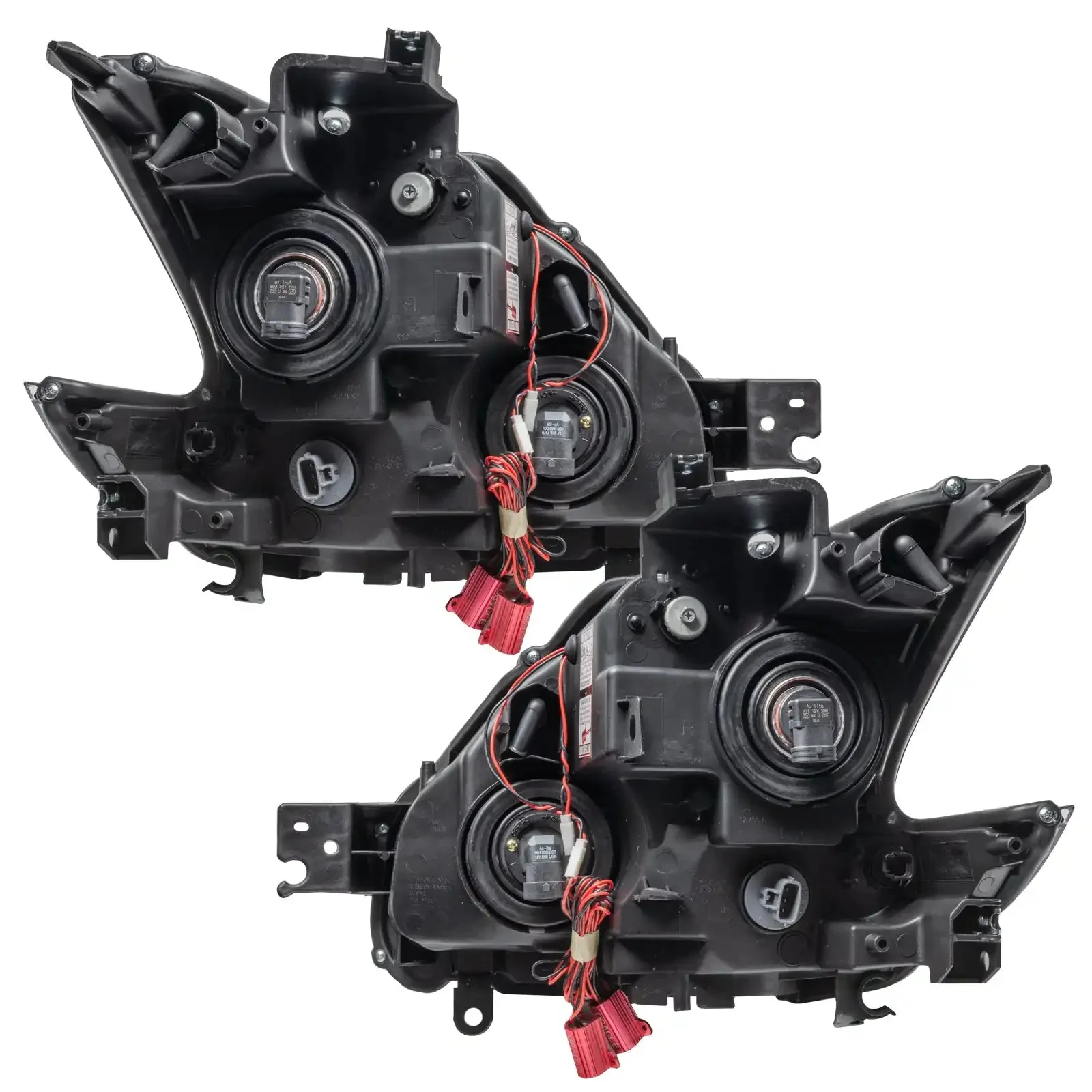 ORACLE Lighting 2009-2014 Nissan Maxima Pre-Assembled Halo Headlights-Non HID-CHROME Housing - Image 5