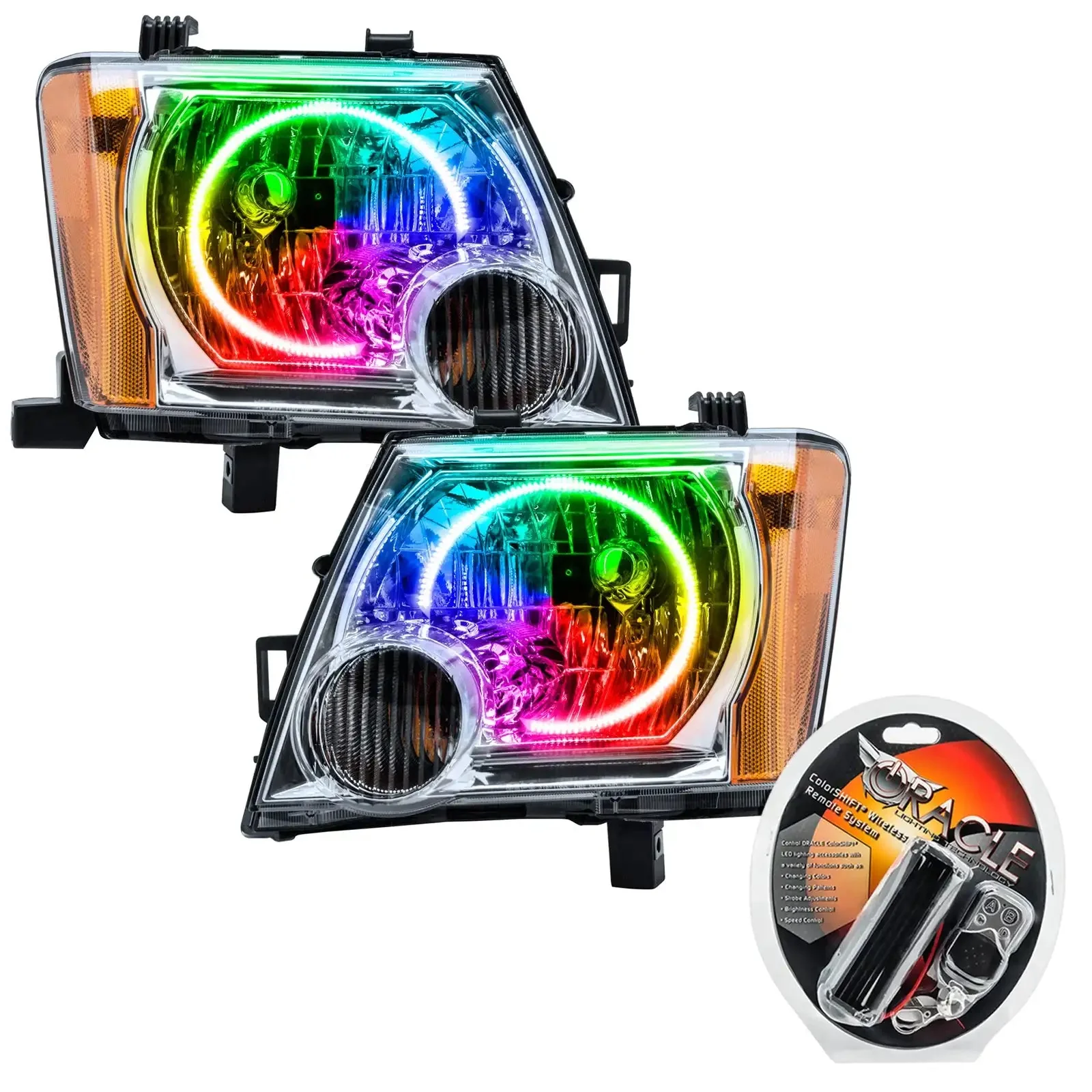 ORACLE Lighting 2005-2014 Nissan Xterra Pre-Assembled LED Halo Headlights - Image 10