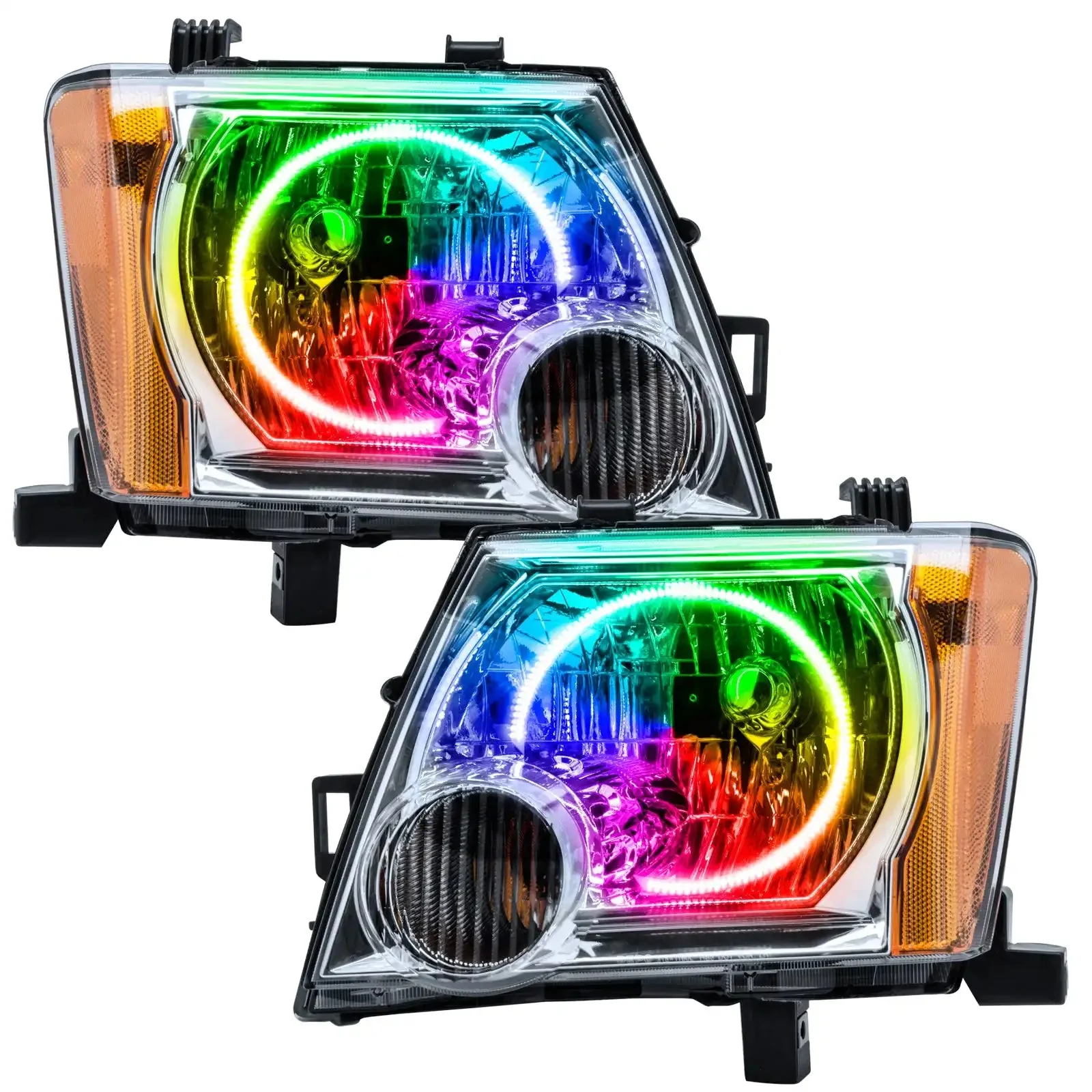 ORACLE Lighting 2005-2014 Nissan Xterra Pre-Assembled LED Halo Headlights - Image 8