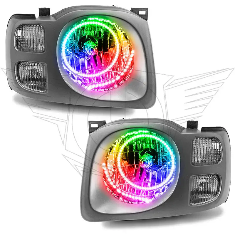 ORACLE Lighting 2002-2004 Nissan Xterra SE Pre-Assembled Halo Headlights - Image 8