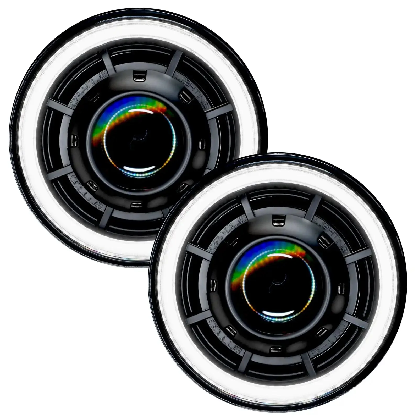 ORACLE Lighting Oculus™ 7" Bi-LED Projector Headlights for Jeep Wrangler JK - Image 4