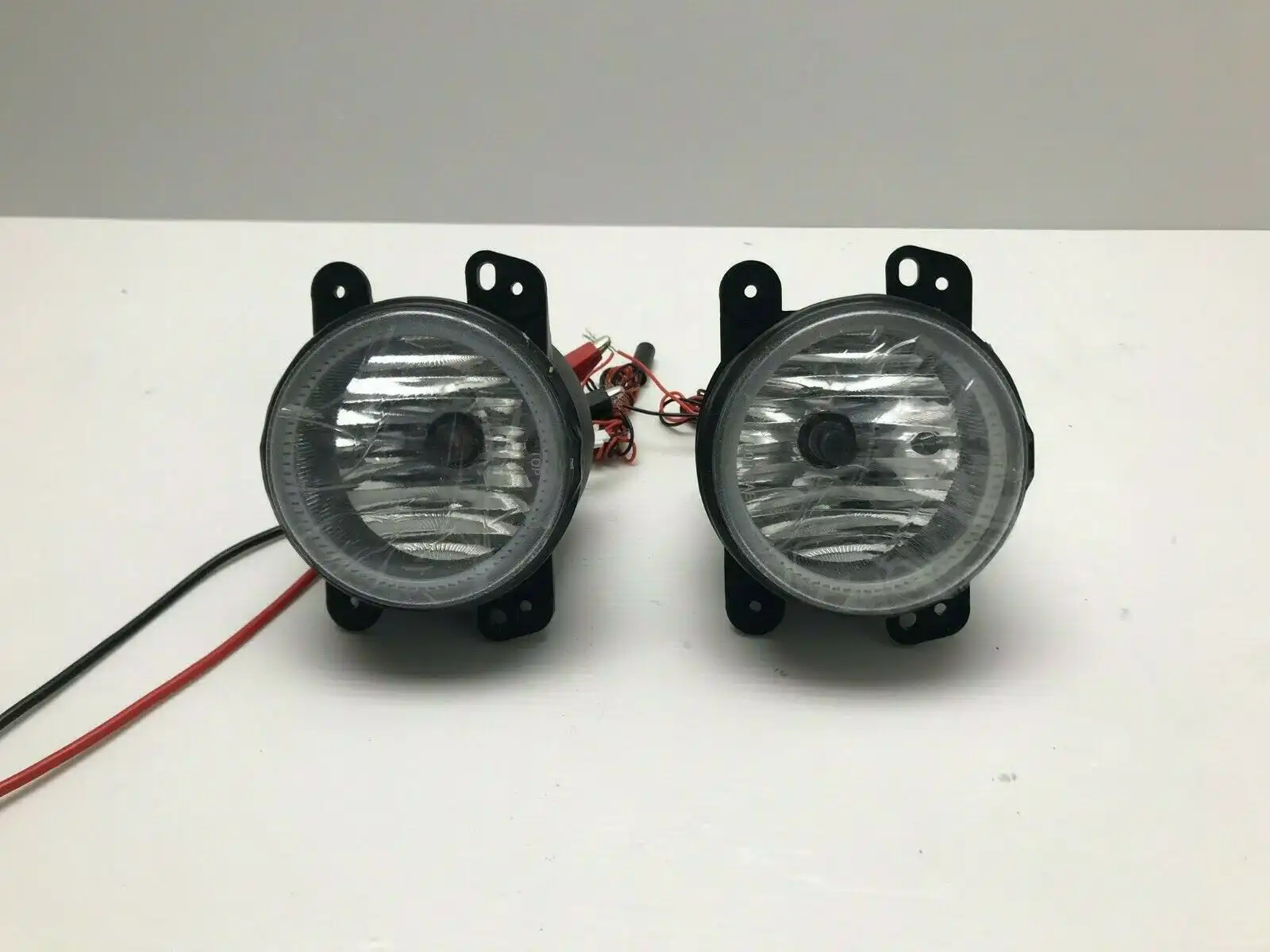 ORACLE 07-09 JEEP WRANGLER JK PRE-ASSEMBLED PLASMA HALO FOG LIGHTS - GREEN | ORACLE Outlet | GRADE A - Image 3