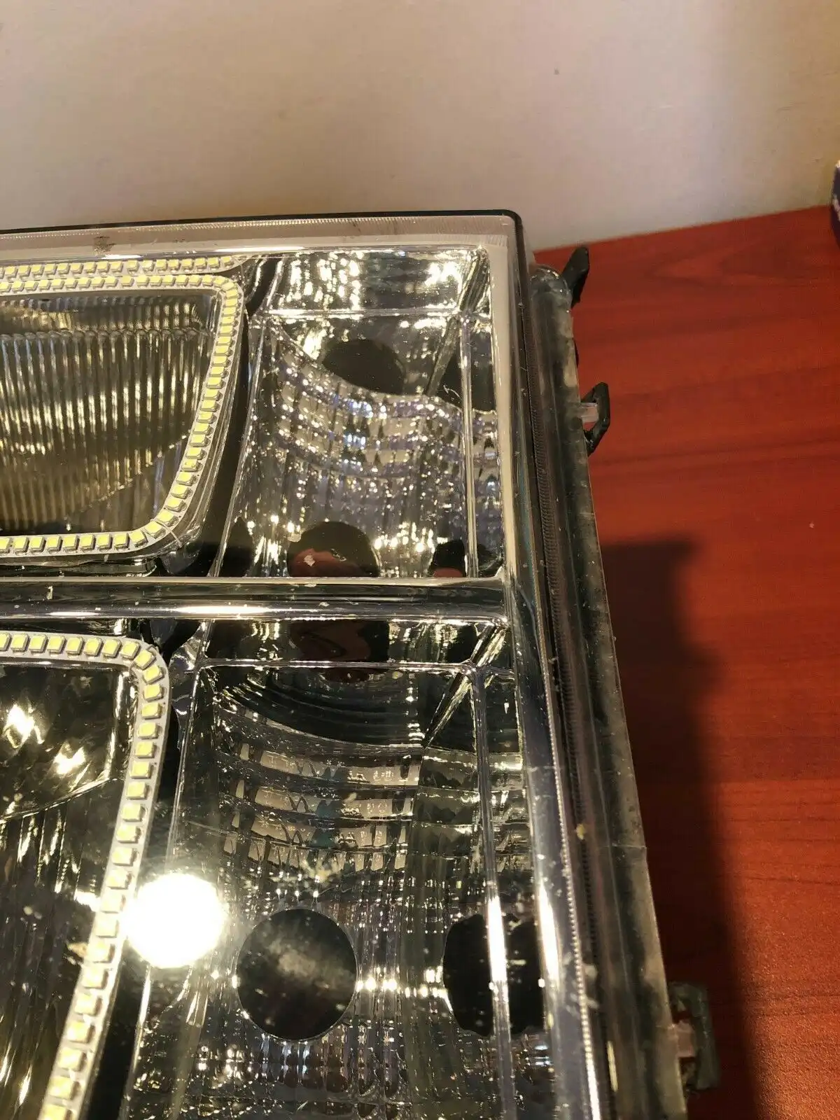 ORACLE 2007-2013 GMC Sierra Headlight Set - White LED Halos | ORACLE Outlet | GRADE B - Image 9