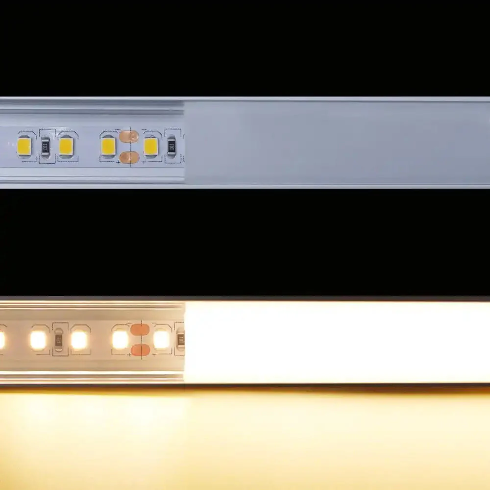 ORACLE Lighting 40" Frosted Diffuser Aluminum Channel for LED Flexible Strip - Image 4