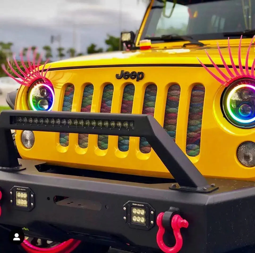 ORACLE Lighting 7" High Powered LED Headlights - Black Bezel - Dynamic ColorSHIFT - Jeep Wrangler JK - Image 16