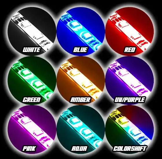 ORACLE 15" LED Flexible Strip Retail Pack - Pair - Image 3