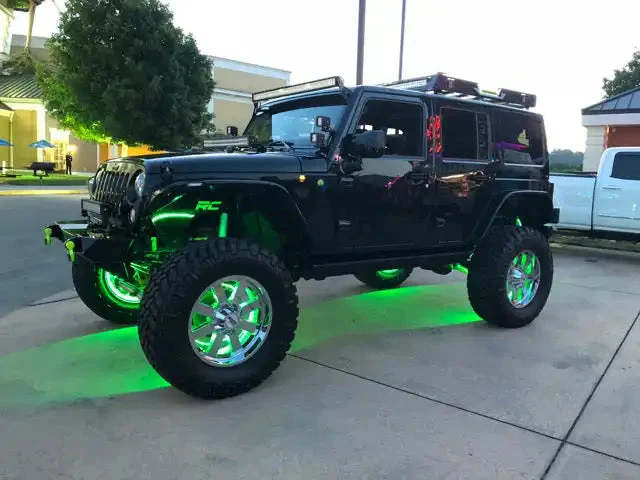 ORACLE Jeep JK Hood Mounting Brackets SM + Light Combo - Image 6