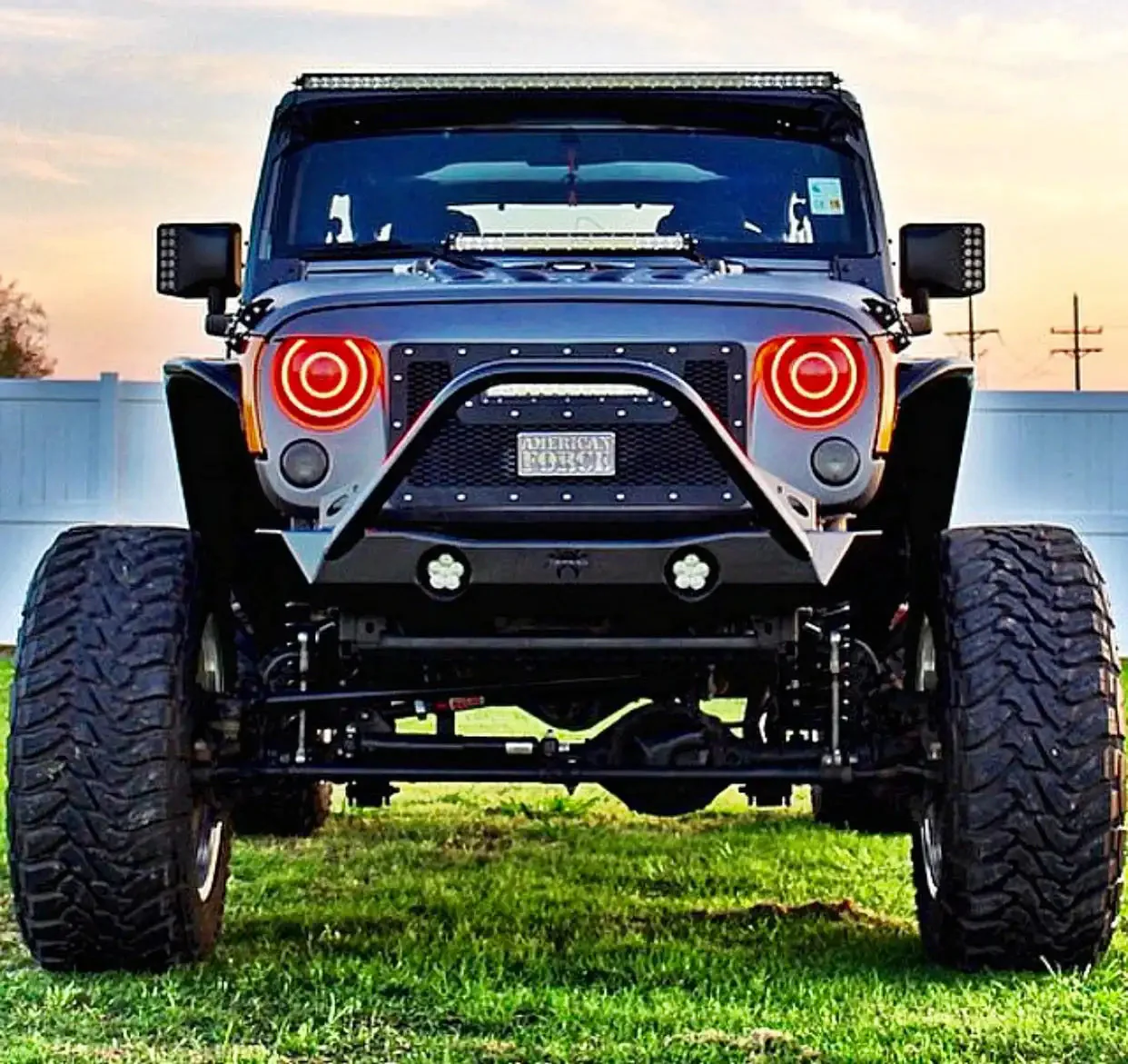 ORACLE Jeep JK Hood Mounting Brackets SM + Light Combo - Image 7