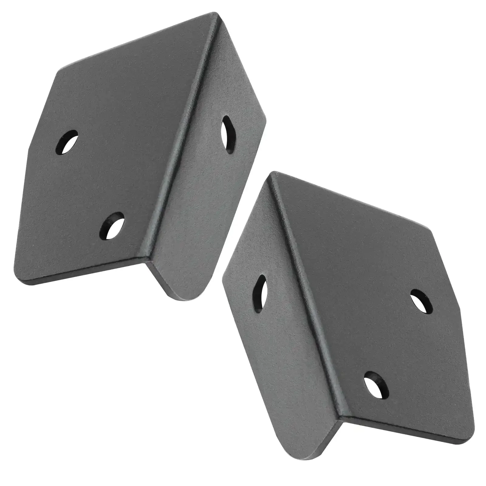 ORACLE Jeep JK Lower Windshield OVERSIZED Light Mount Brackets (Pair) - Image 4