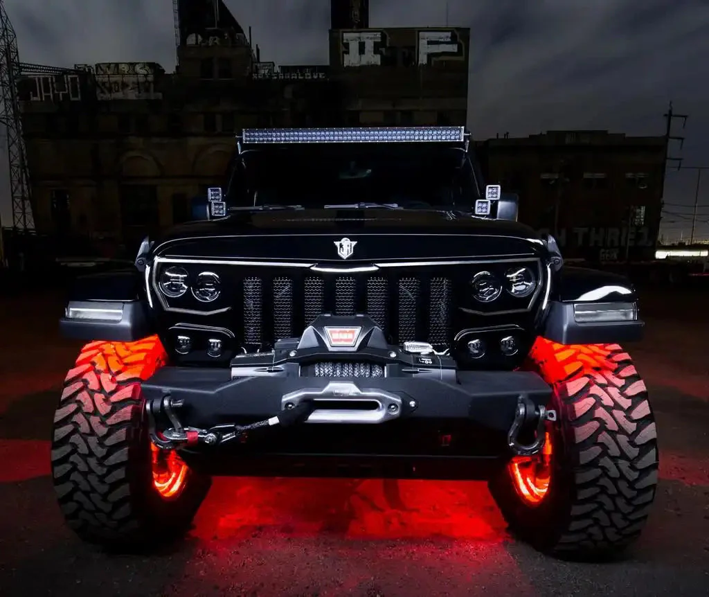 ORACLE Jeep JK Upper Windshield Brackets + Light Combo - Image 6