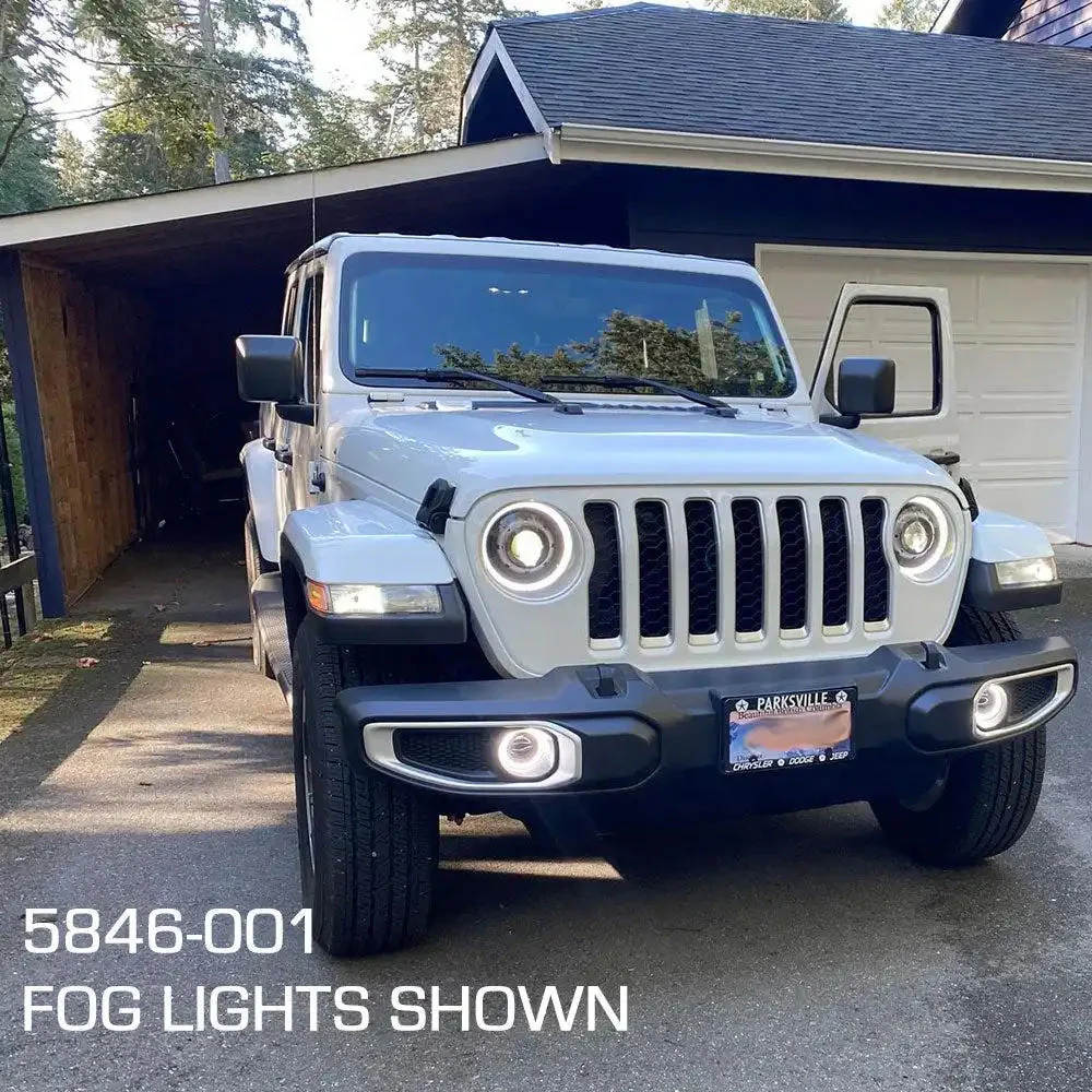 ORACLE Jeep Wrangler JK/JL/JT High Performance 20W Fogs | ORACLE Outlet | GRADE B - Image 4