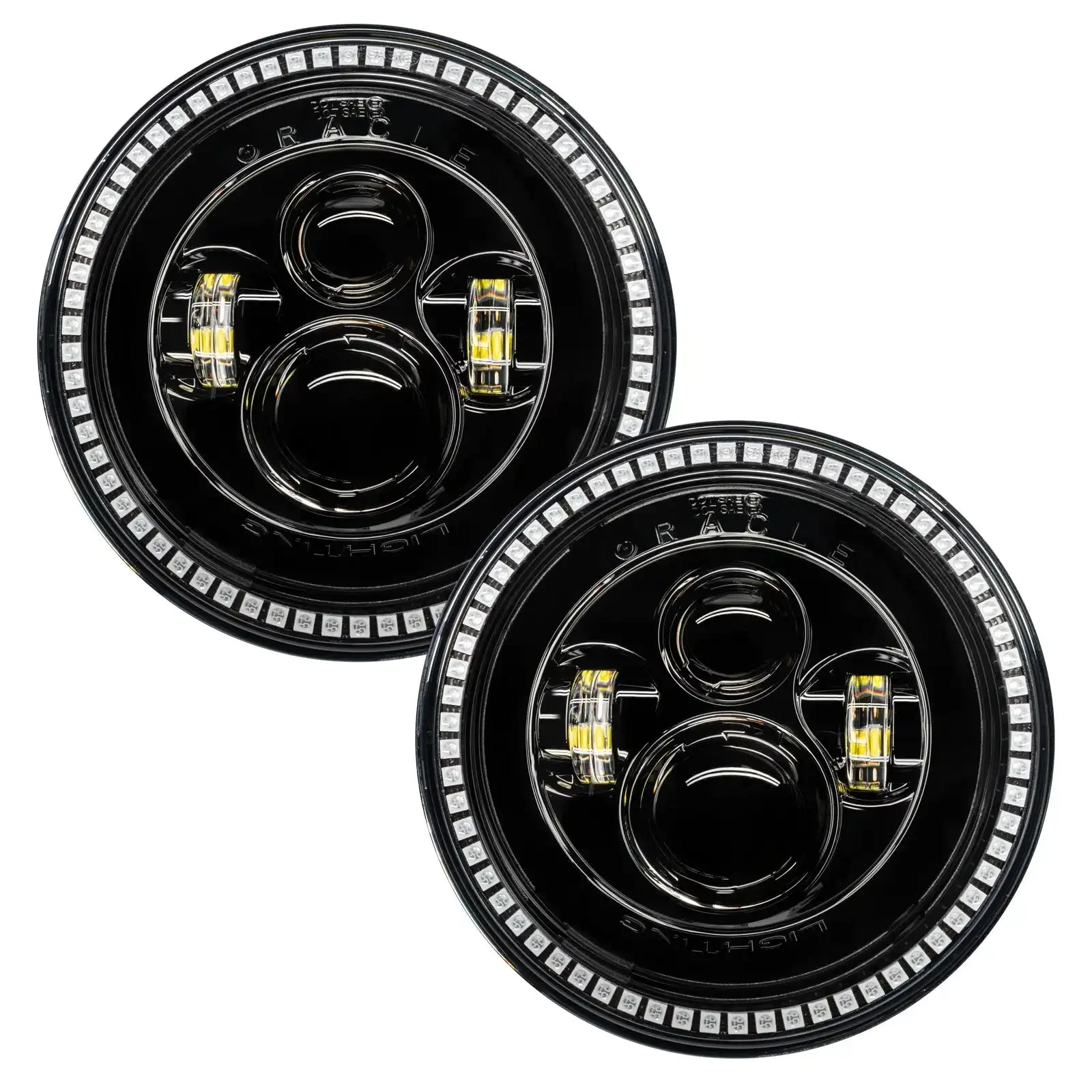 ORACLE Lighting Jeep Wrangler JL/Gladiator JT 7" High Powered LED Headlights (Pair) - Image 10