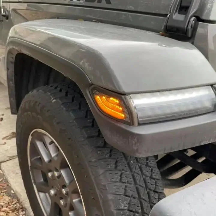 ORACLE Lighting Jeep Wrangler JL/ Gladiator JT "Smoked Lens" LED Front Sidemarkers - Image 17