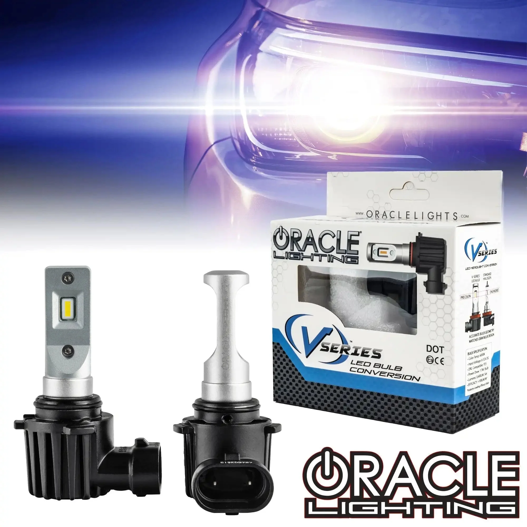 ORACLE Lighting 2003-2009 Toyota 4Runner 9006 - VSeries LED Conversion Kit (Fog Light)