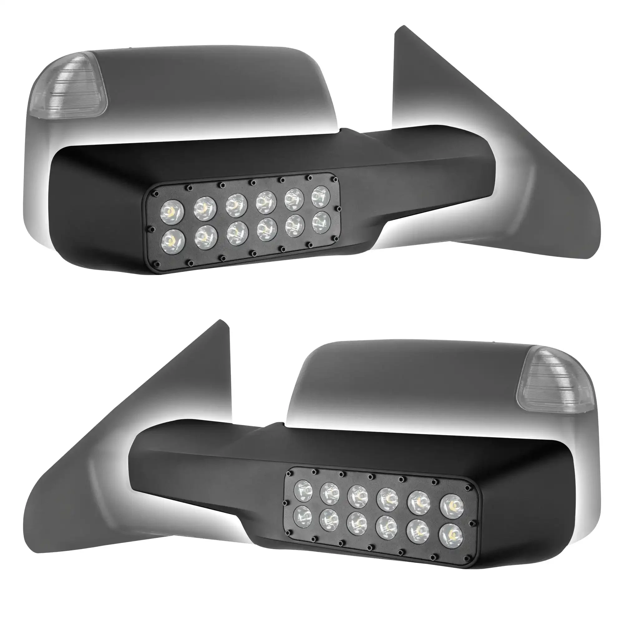 2010-2022 RAM TOW 1500/2500/3500 LED Off-Road Side Mirrors Ditch Lights - Image 10