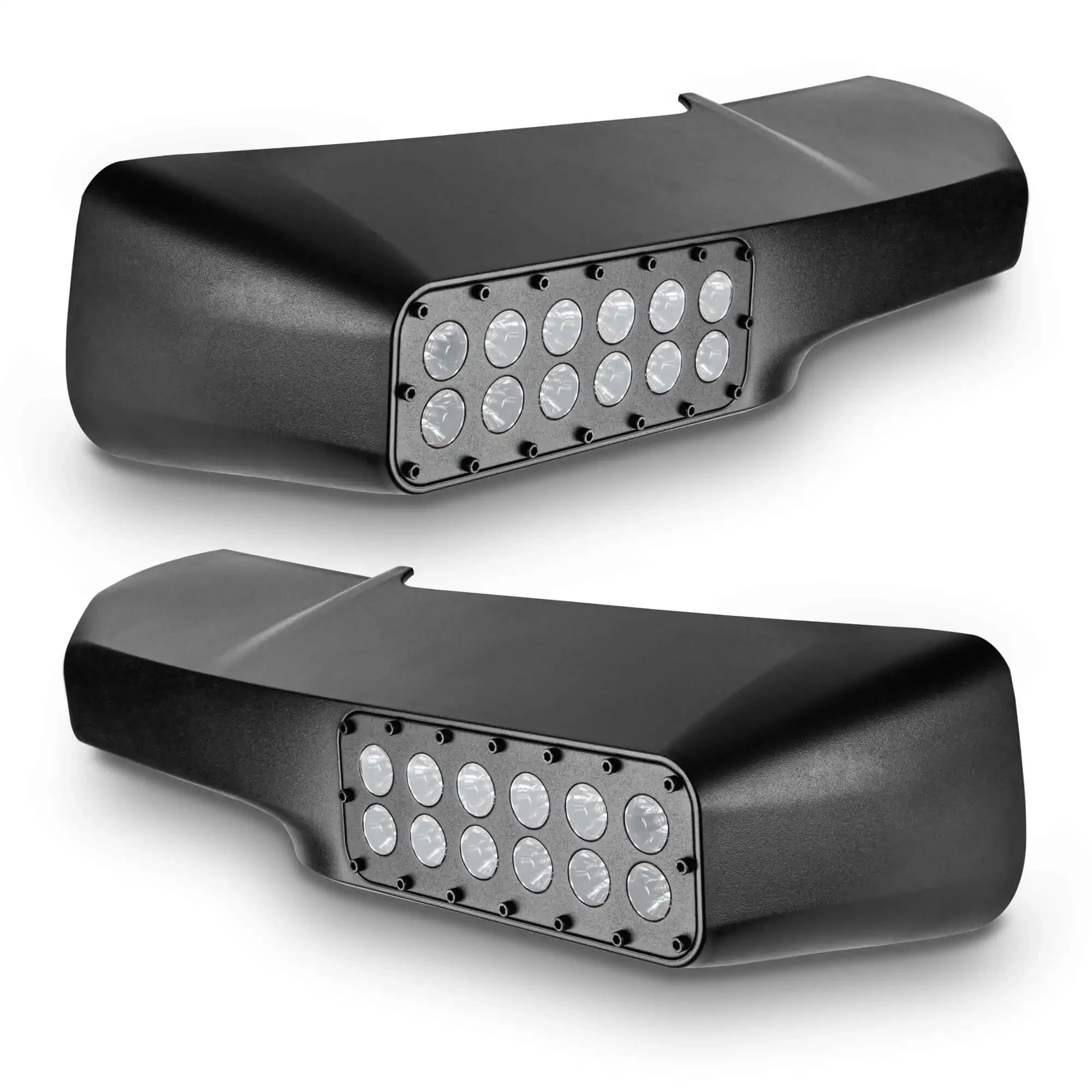 2010-2022 RAM TOW 1500/2500/3500 LED Off-Road Side Mirrors Ditch Lights - Image 4