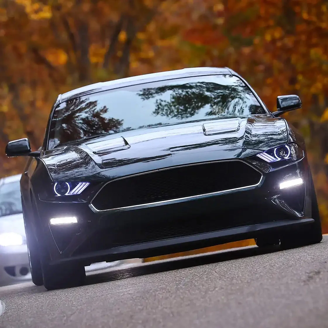 ORACLE Lighting 2018-2023 Ford Mustang "Black Series" Dynamic ColorSHIFT LED Headlights w/ Sequential Turn Signal - Image 20