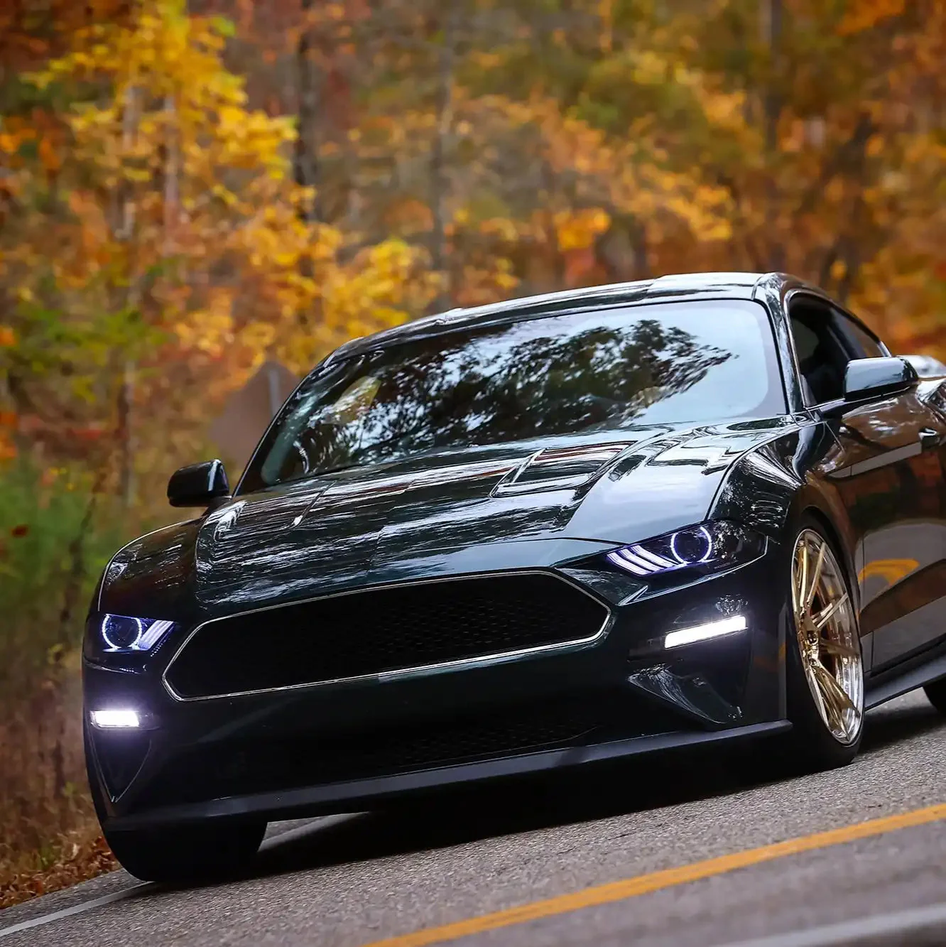 ORACLE Lighting 2018-2023 Ford Mustang "Black Series" Dynamic ColorSHIFT LED Headlights w/ Sequential Turn Signal - Image 33