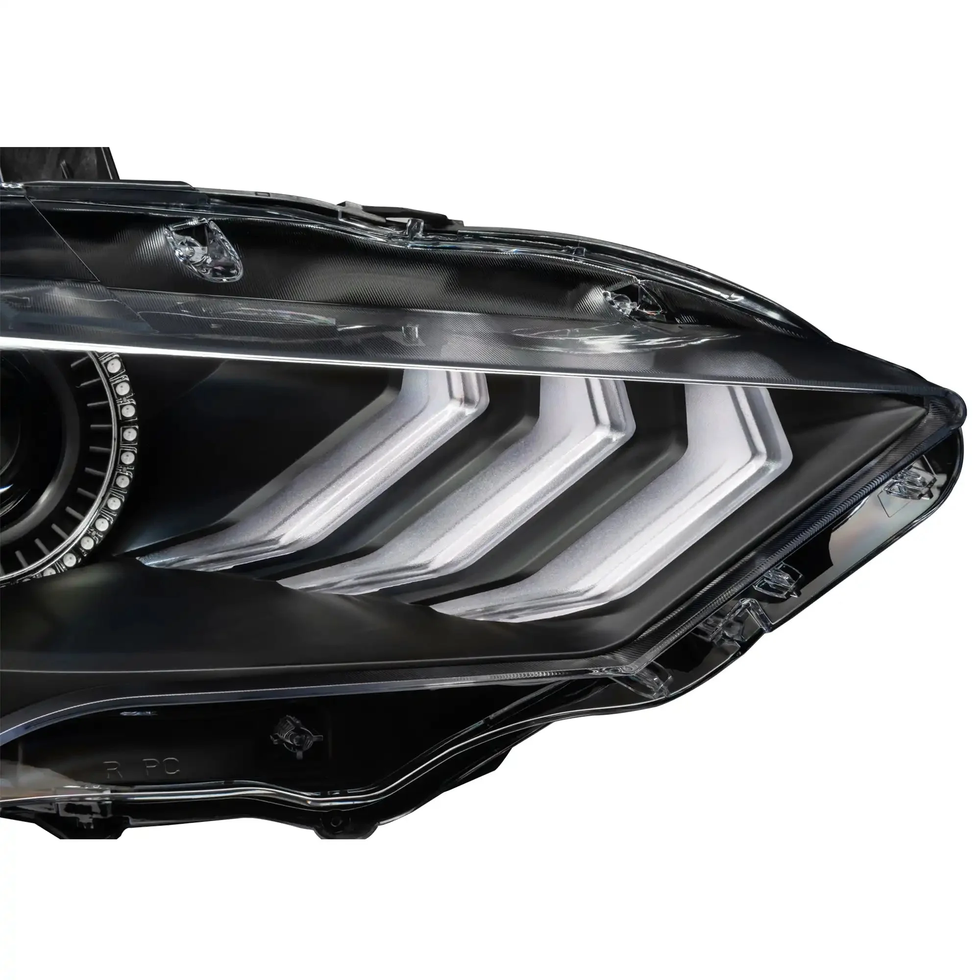 ORACLE Lighting 2018-2023 Ford Mustang "Black Series" Dynamic ColorSHIFT LED Headlights w/ Sequential Turn Signal - Image 5