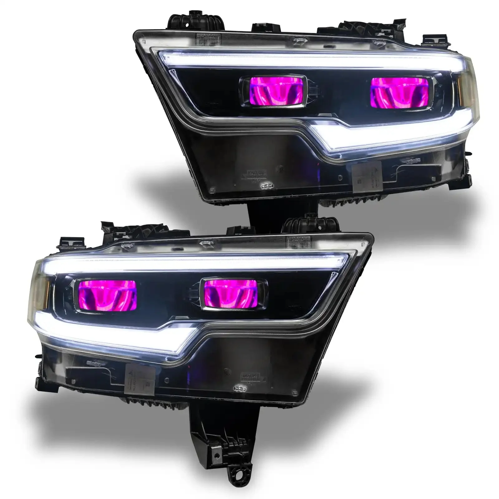 ORACLE Lighting 2019-2024 Ram 1500 ColorSHIFT Headlight Demon Eye Kit - LED Projector Headlights - Image 40