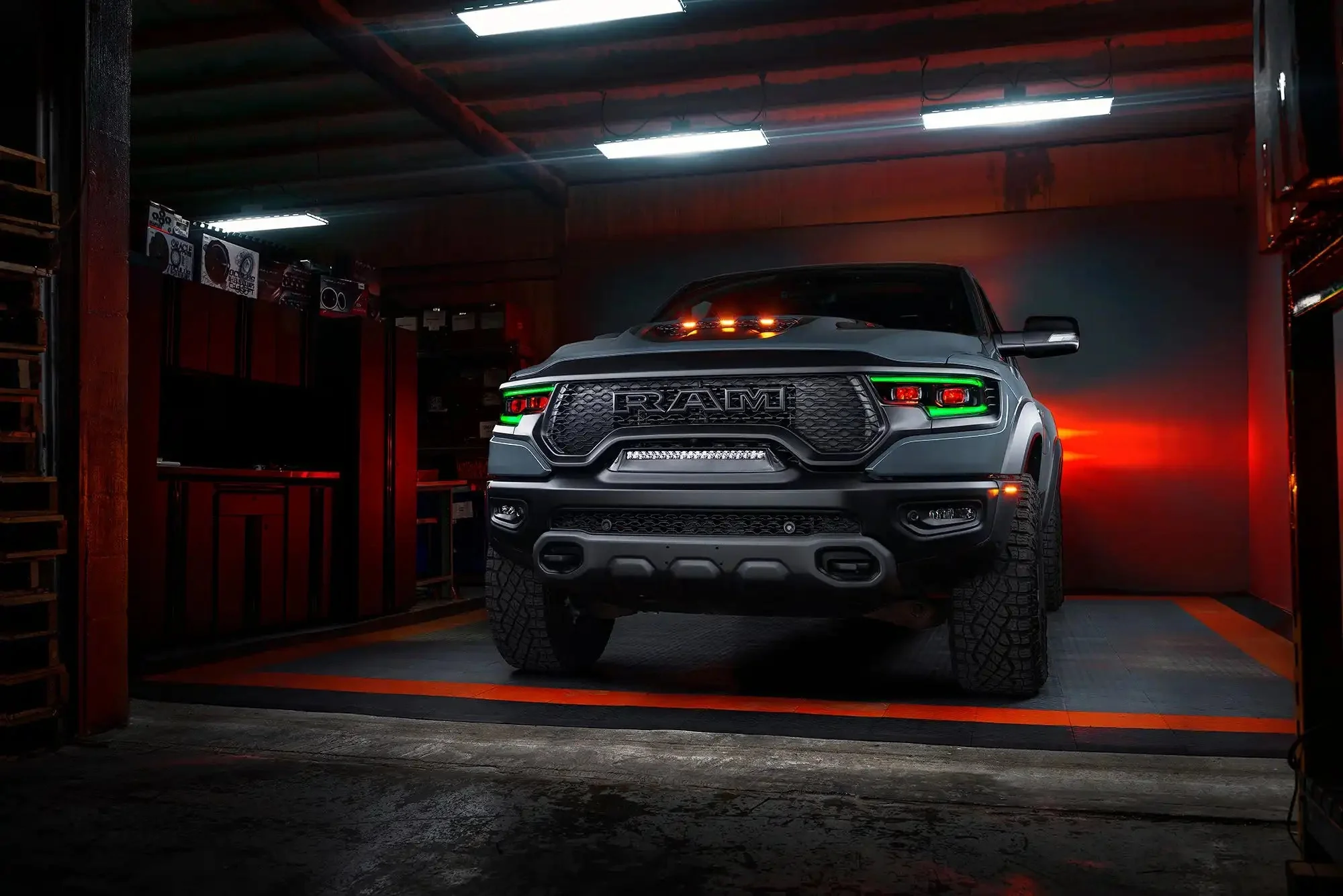 ORACLE Lighting 2019-2024 Ram 1500 ColorSHIFT Headlight Demon Eye Kit - LED Projector Headlights - Image 49