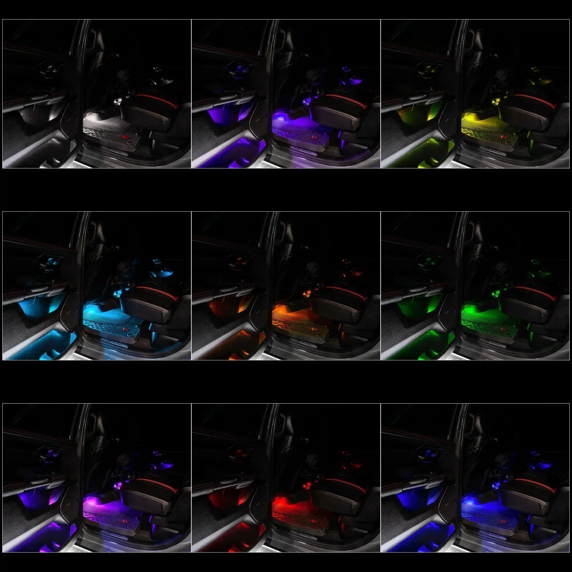 ORACLE Lighting 2019-2024 RAM Complete Interior Ambient Lighting ColorSHIFT RGB Conversion Kit - Image 3
