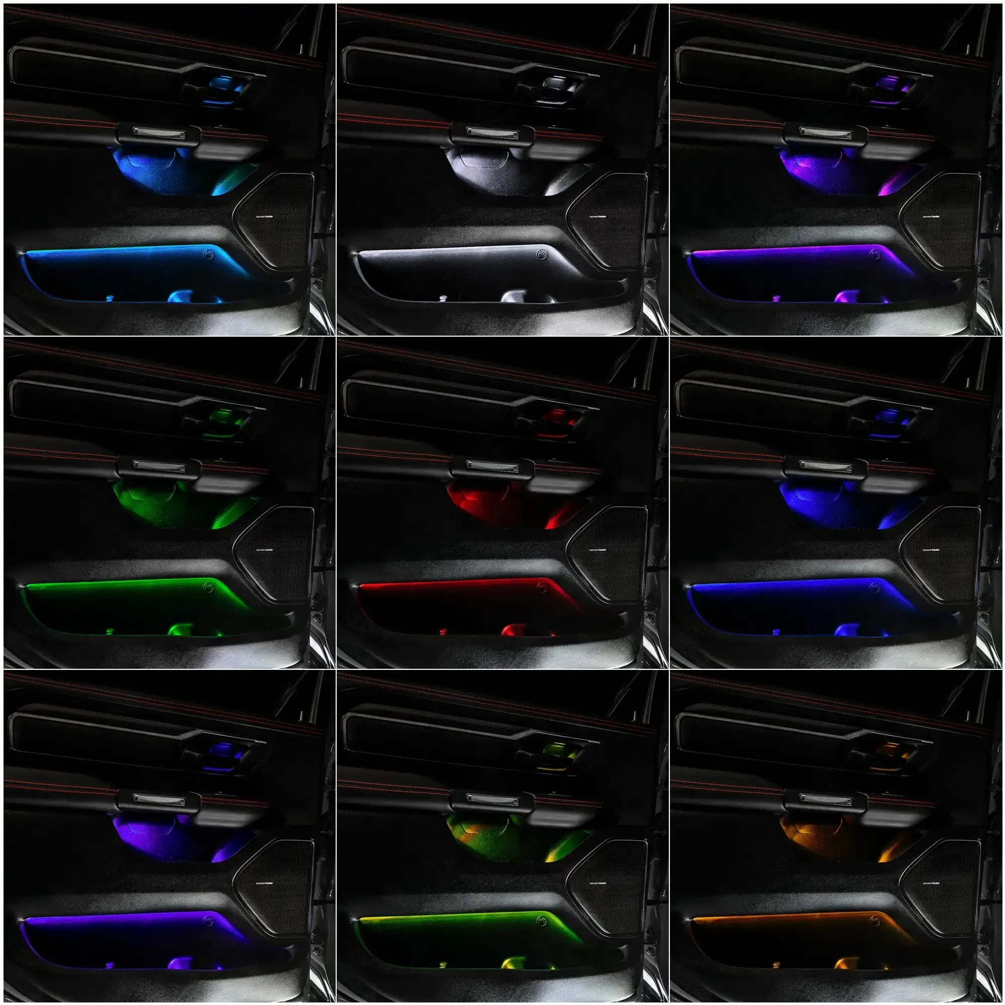 ORACLE Lighting 2019-2024 RAM Complete Interior Ambient Lighting ColorSHIFT RGB Conversion Kit - Image 9