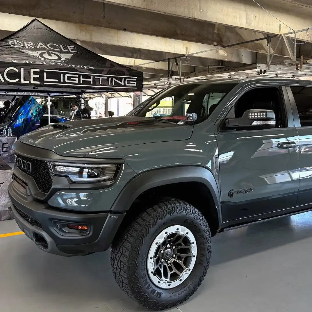 2019-2026 RAM 1500 DT LED Off-Road Side Mirror Ditch Lights - Image 14