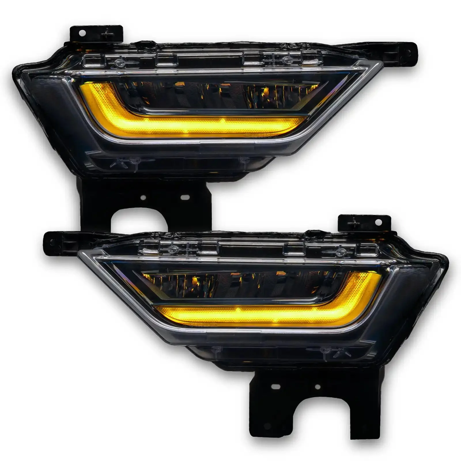 ORACLE Lighting 2021-2023 Ford F-150 ColorSHIFT RGB+W Fog Light DRL Upgrade Kit - Image 11