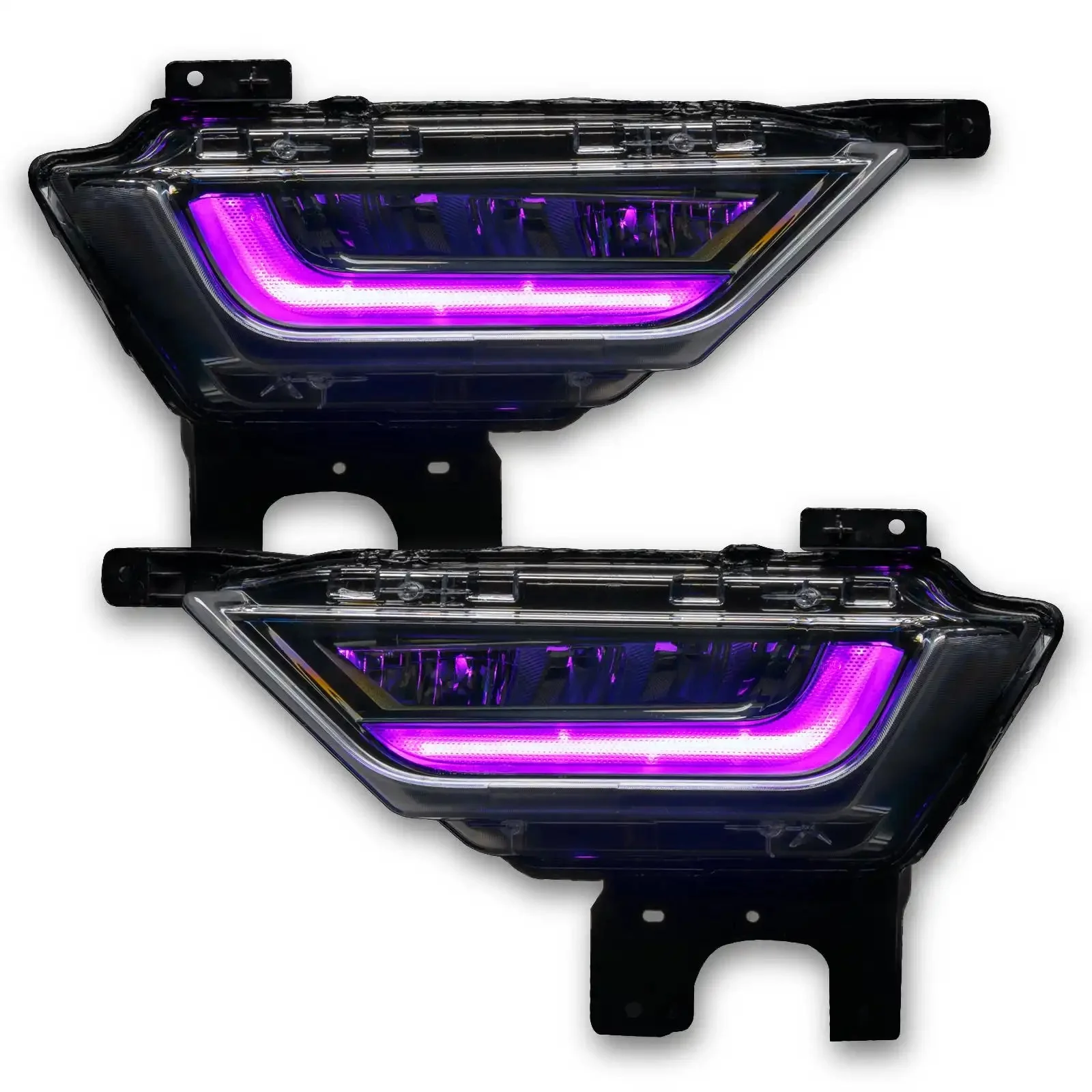 ORACLE Lighting 2021-2023 Ford F-150 ColorSHIFT RGB+W Fog Light DRL Upgrade Kit - Image 13