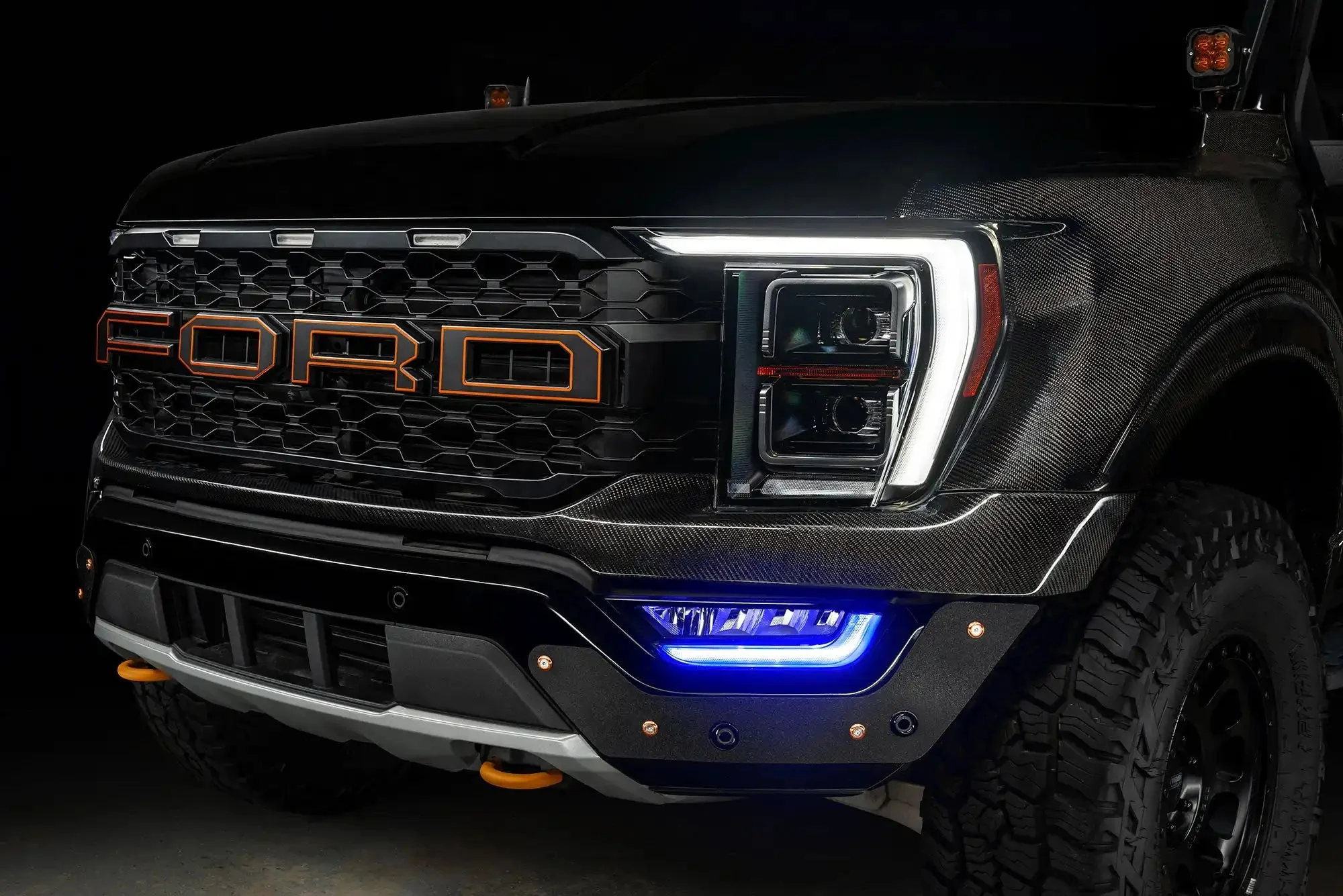 ORACLE Lighting 2021-2023 Ford F-150 ColorSHIFT RGB+W Fog Light DRL Upgrade Kit - Image 16