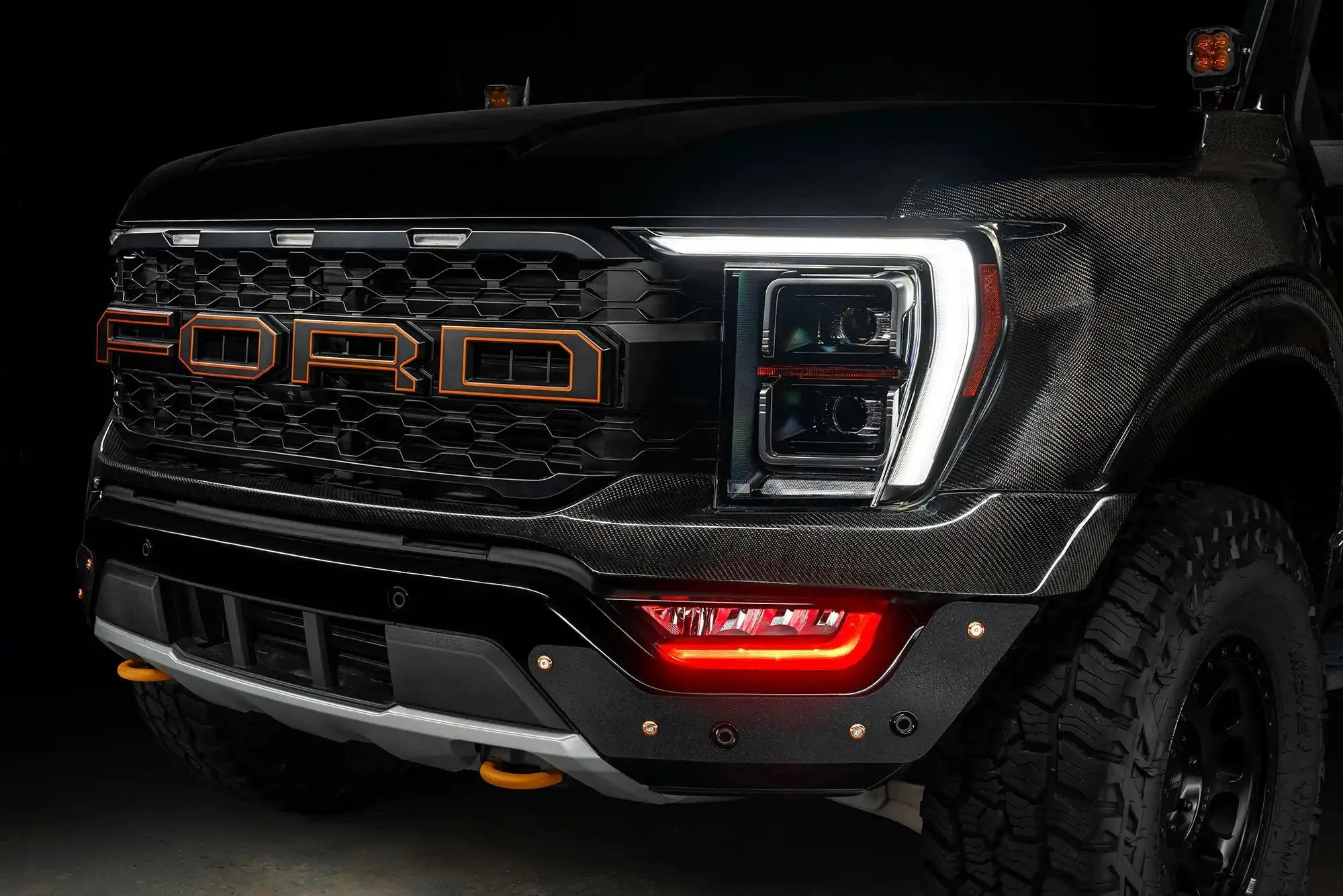ORACLE Lighting 2021-2023 Ford F-150 ColorSHIFT RGB+W Fog Light DRL Upgrade Kit - Image 17
