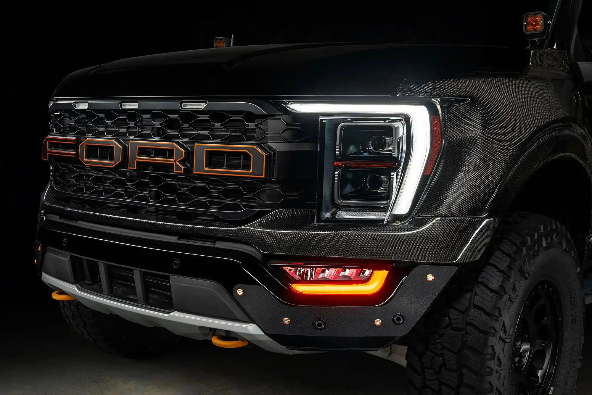 ORACLE Lighting 2021-2023 Ford F-150 ColorSHIFT RGB+W Fog Light DRL Upgrade Kit - Image 19