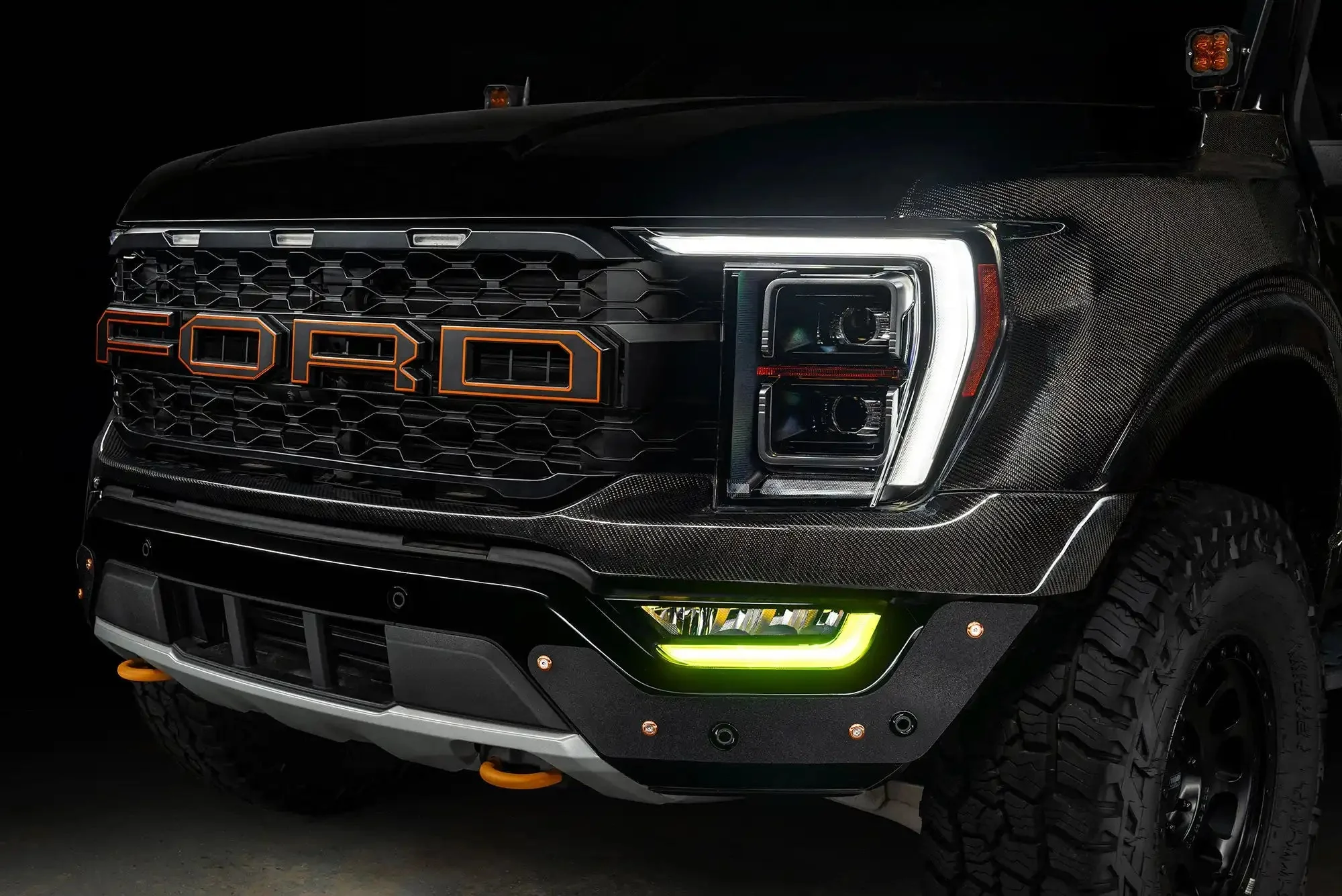 ORACLE Lighting 2021-2023 Ford F-150 ColorSHIFT RGB+W Fog Light DRL Upgrade Kit - Image 20