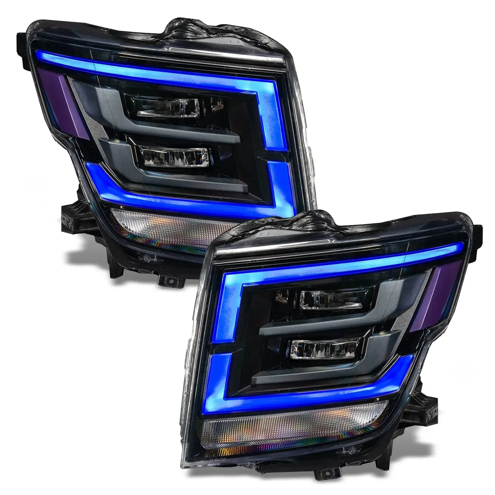 ORACLE Lighting 2021-2024 Nissan Titan ColorSHIFT RGB+W Headlight DRL Upgrade - Image 9