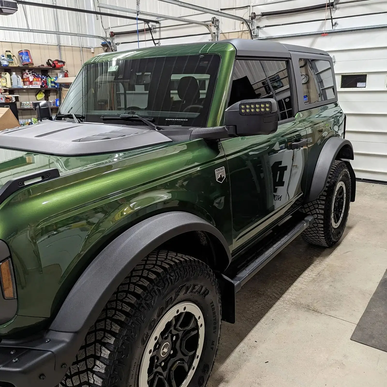 2021-2026 Ford Bronco LED Off-Road Side Mirrors - Peripheral Ditch Lights (2200+ Lumens) - Image 28