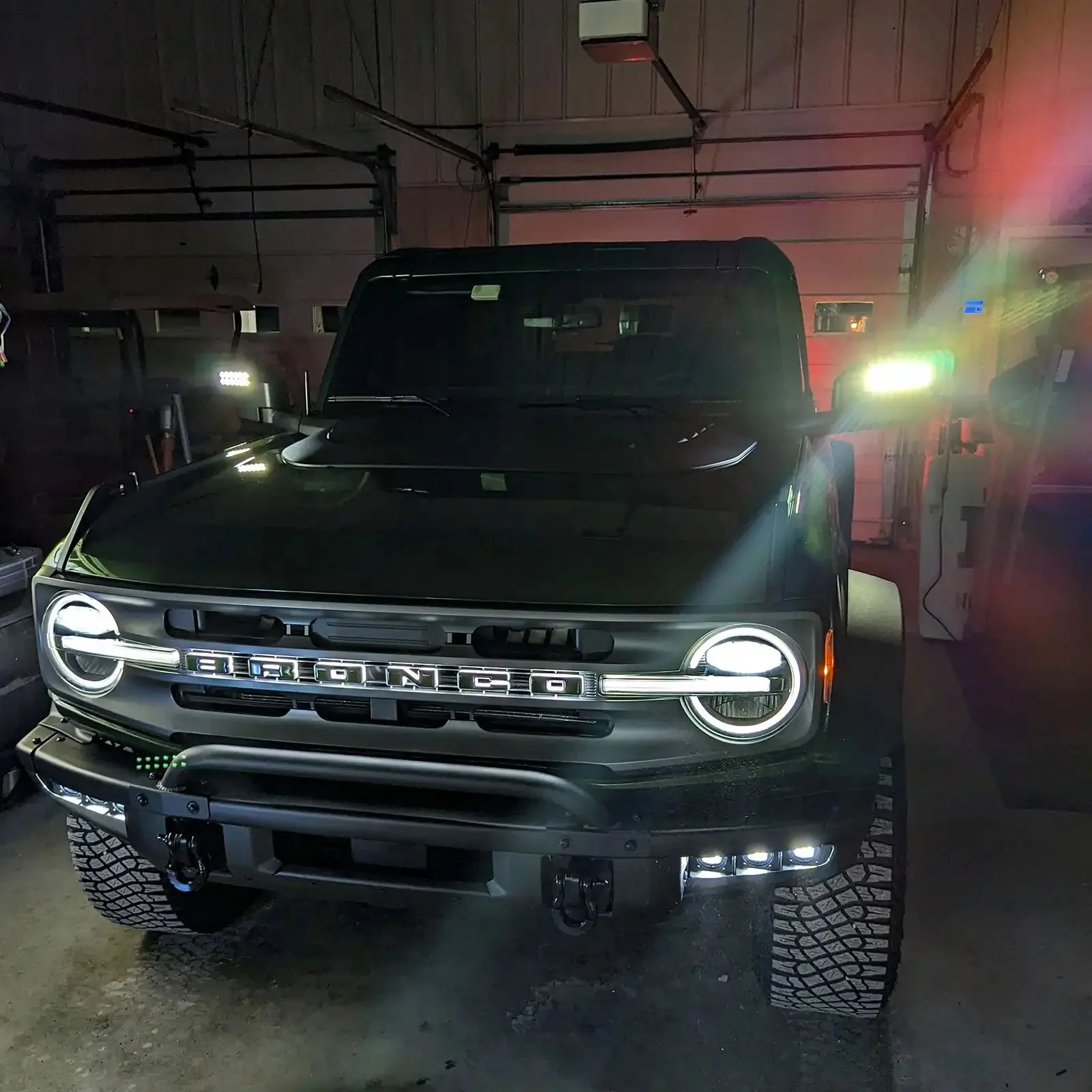 2021-2026 Ford Bronco LED Off-Road Side Mirrors - Peripheral Ditch Lights (2200+ Lumens) - Image 29