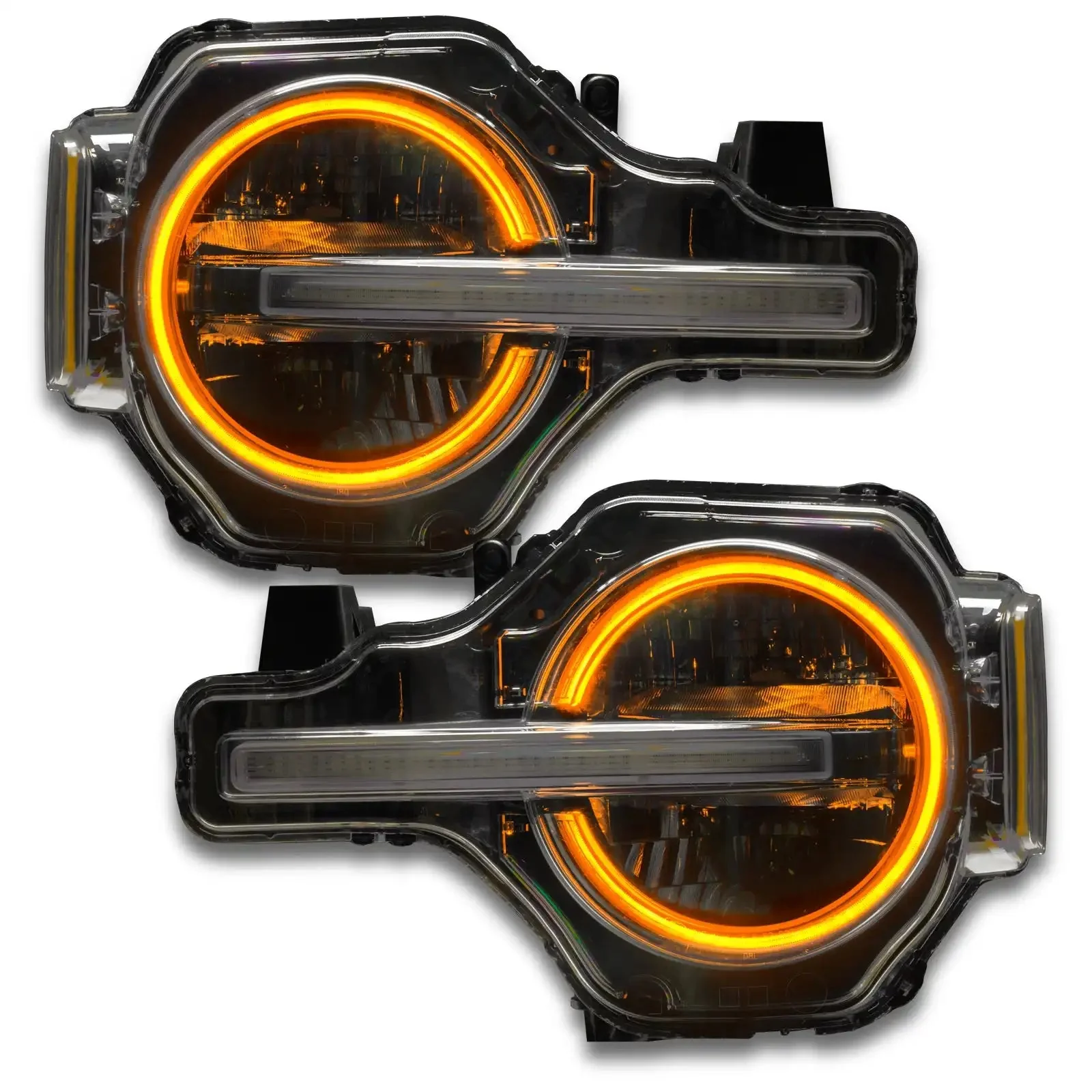 ORACLE Lighting 2021-2025 Ford Bronco ColorSHIFT RGB+W Headlight Halo Upgrade Kit - Image 10