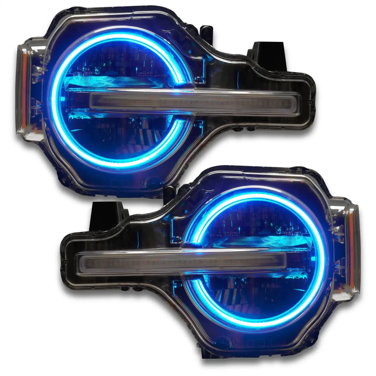 ORACLE Lighting 2021-2025 Ford Bronco ColorSHIFT RGB+W Headlight Halo Upgrade Kit - Image 14