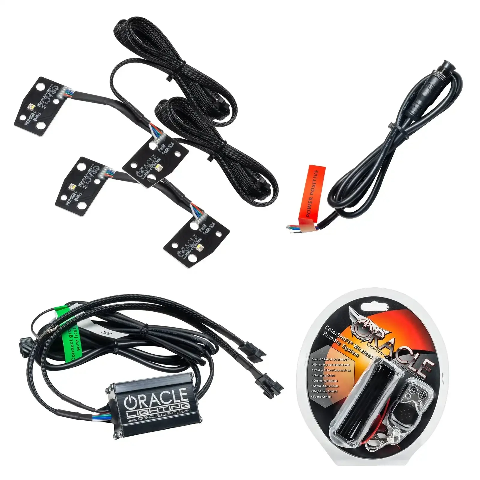 ORACLE Lighting 2021-2025 Ford Bronco ColorSHIFT RGB+W Headlight Halo Upgrade Kit - Image 17