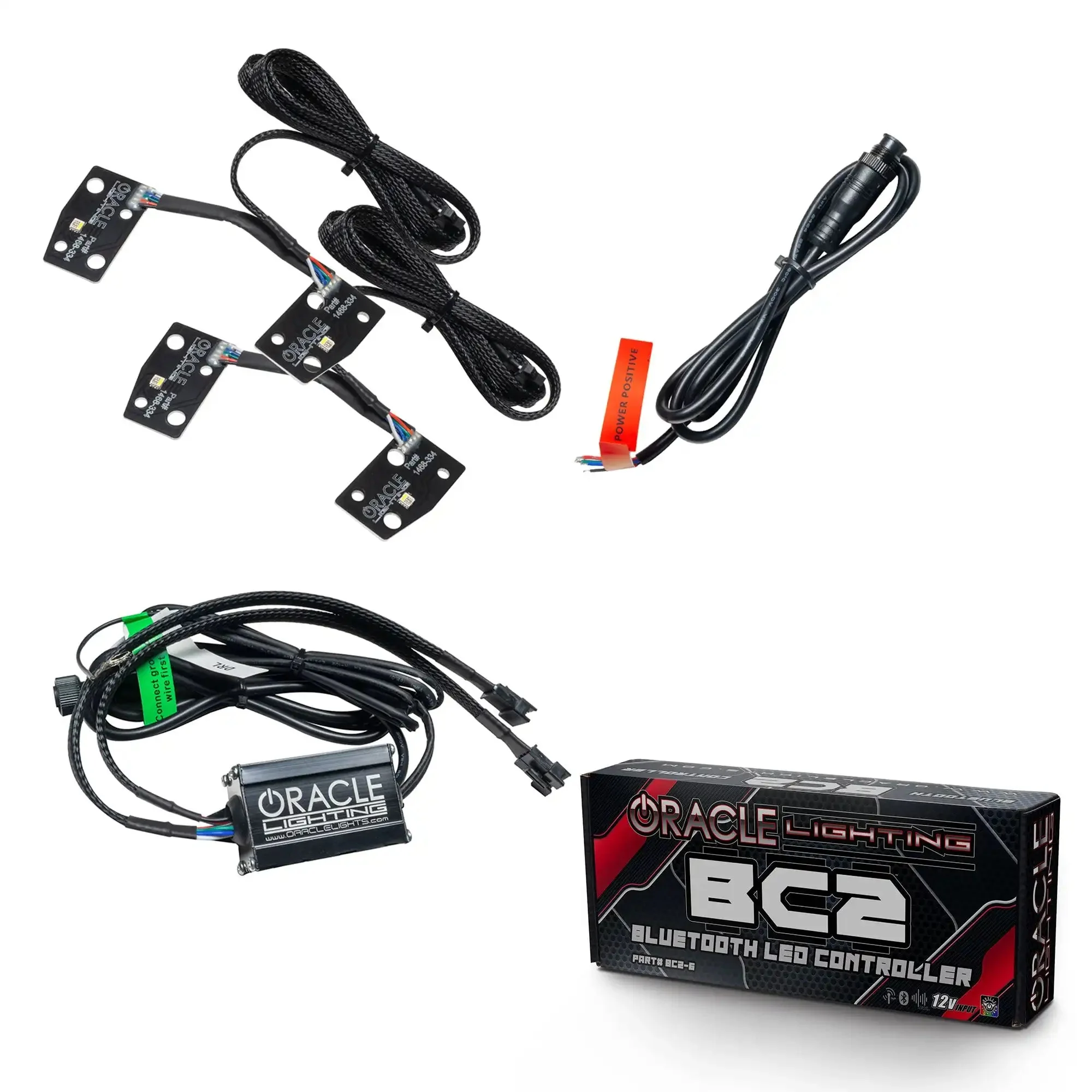 ORACLE Lighting 2021-2025 Ford Bronco ColorSHIFT RGB+W Headlight Halo Upgrade Kit - Image 19