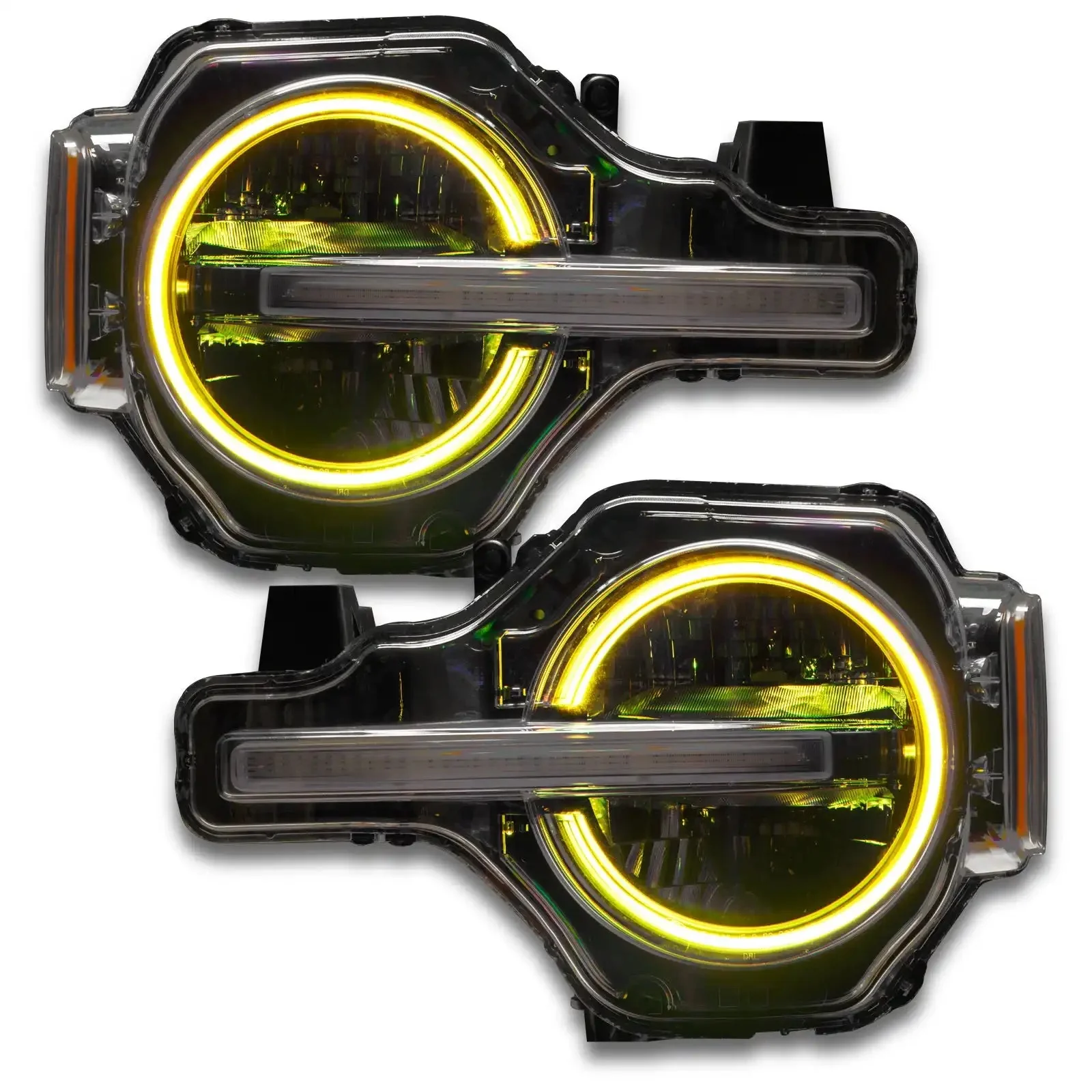 ORACLE Lighting 2021-2025 Ford Bronco ColorSHIFT RGB+W Headlight Halo Upgrade Kit - Image 30