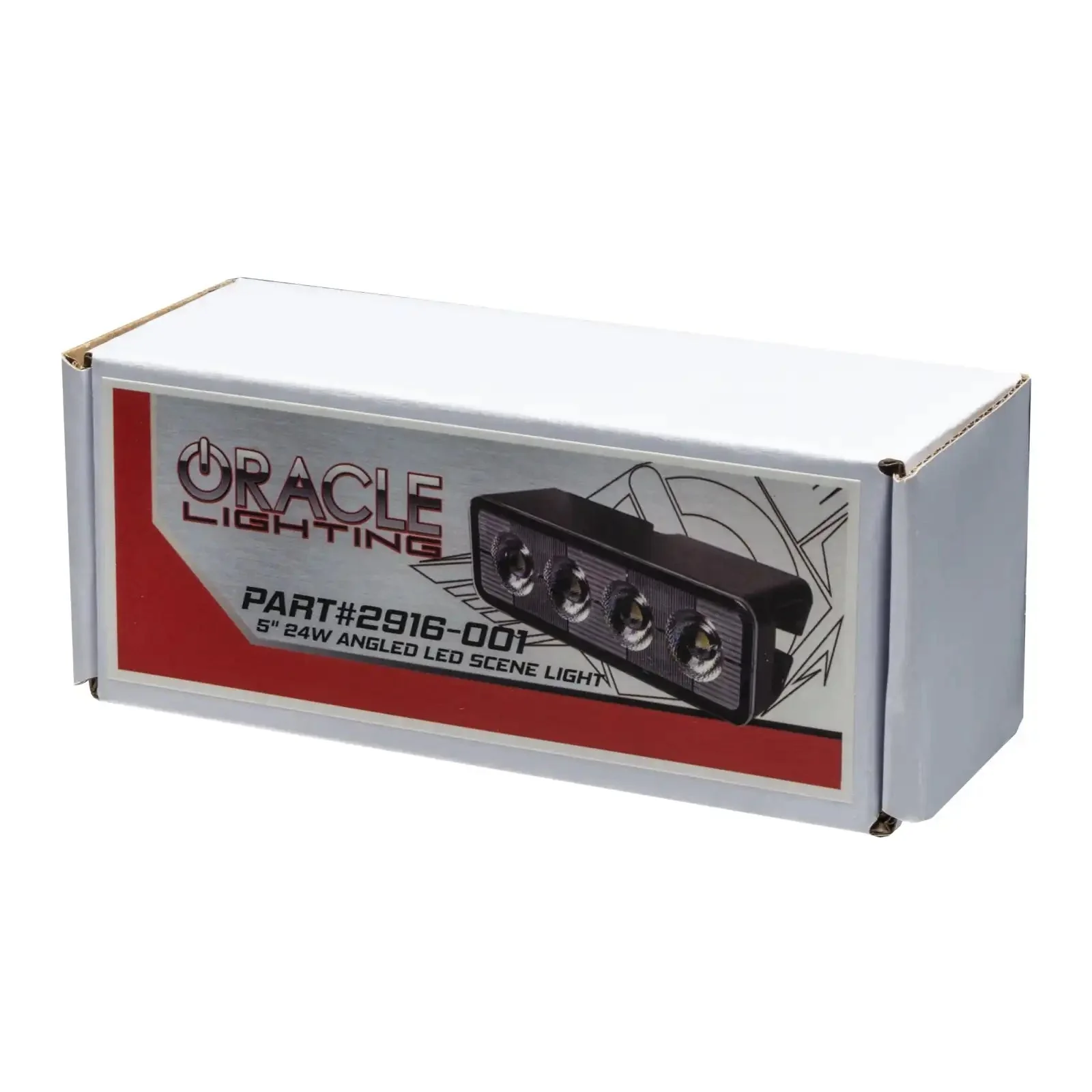 ORACLE Lighting 5" 24W Angled LED Scene Light Flush Mount Bar - Image 8