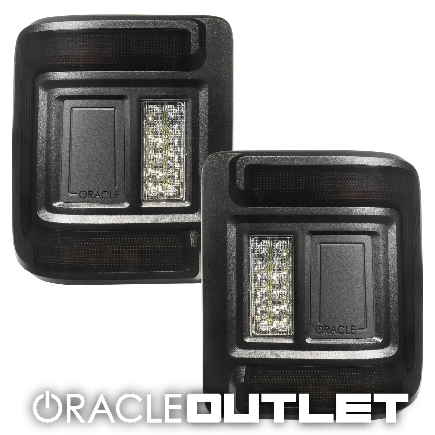 ORACLE Lighting "Black Series" Flush Mount LED Tail Lights for Jeep Wrangler JL | ORACLE Outlet | GRADE C