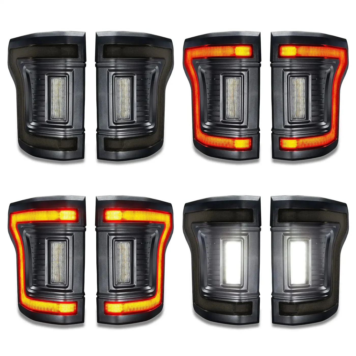 ORACLE Lighting "Black Series" Flush Style LED Tail Lights for 2015-2020 Ford F-150 | ORACLE Outlet | GRADE A - Image 3