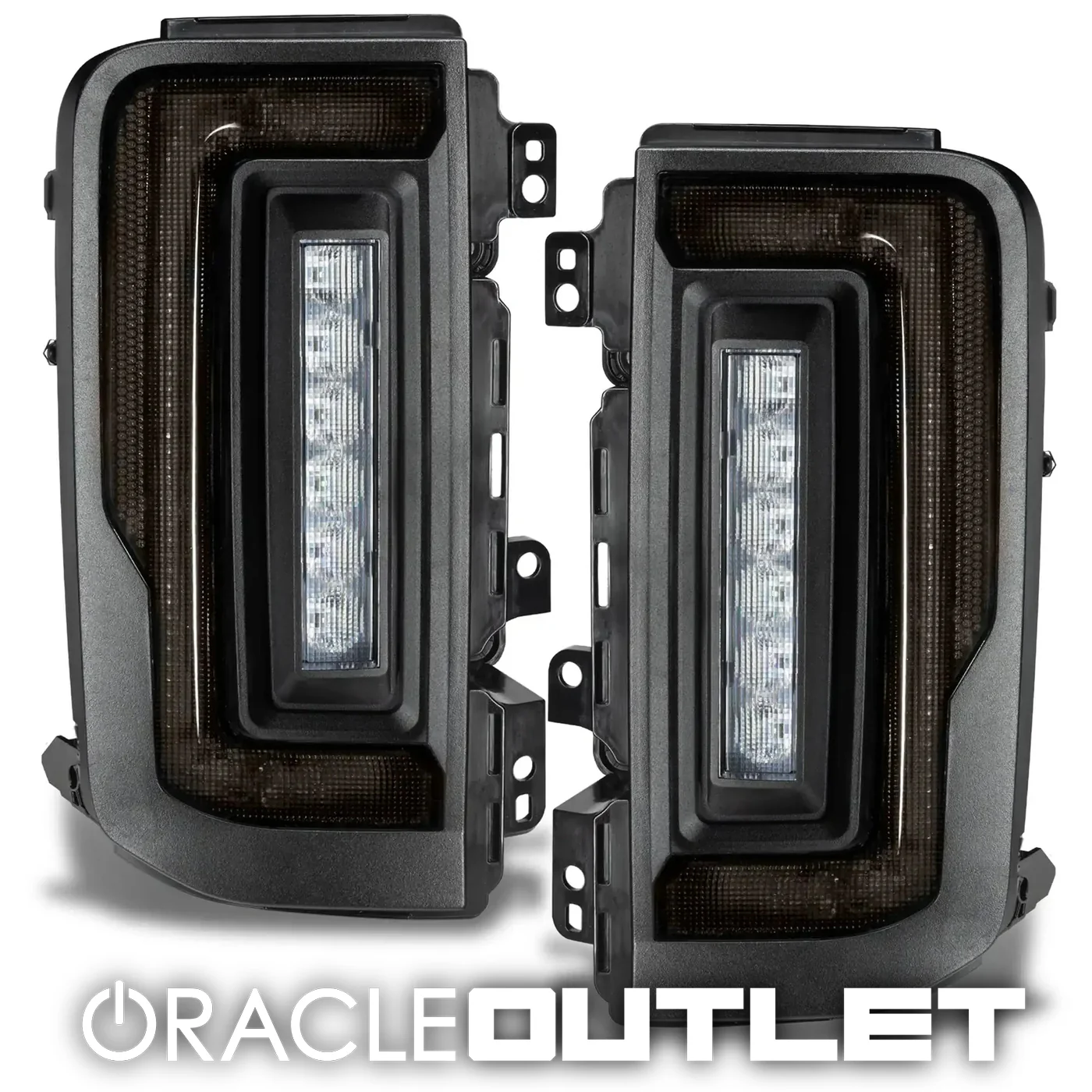 ORACLE Lighting "Black Series" Flush Style LED Tail Lights for 2021-2024 Ford Bronco | ORACLE Outlet | GRADE C