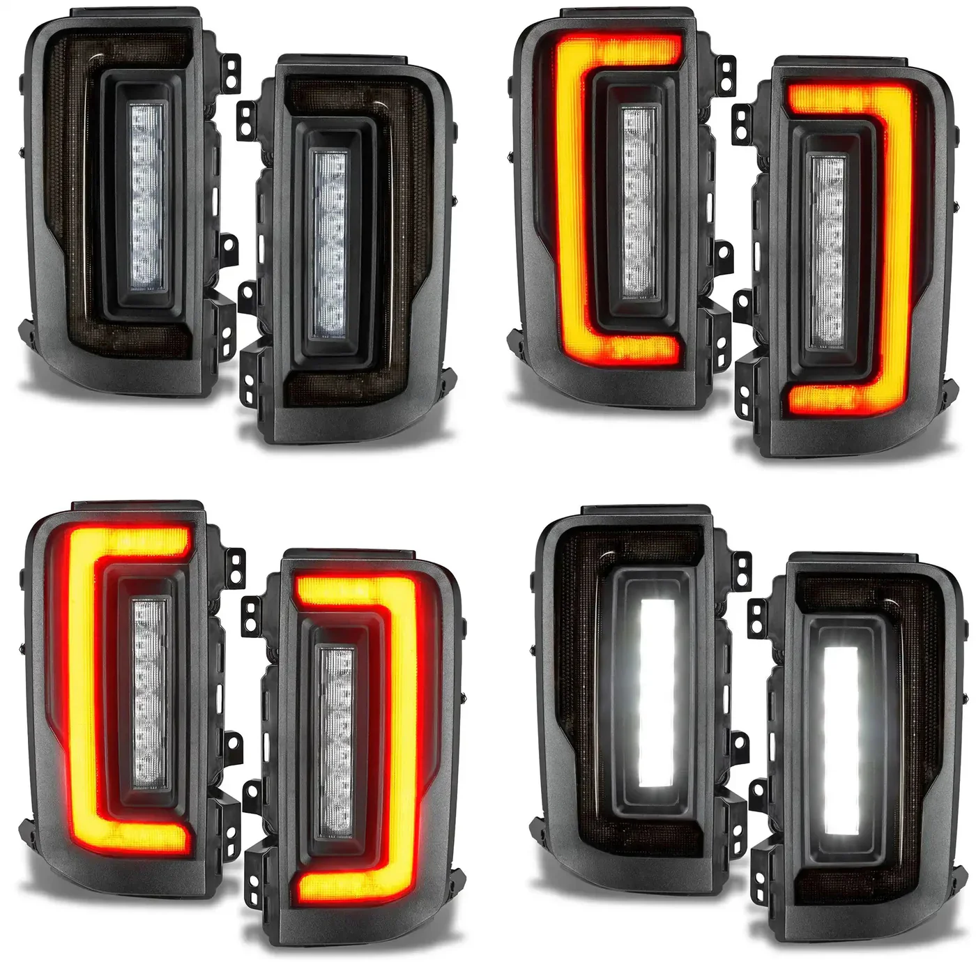 ORACLE Lighting "Black Series" Flush Style LED Tail Lights for 2021-2024 Ford Bronco | ORACLE Outlet | GRADE C - Image 3