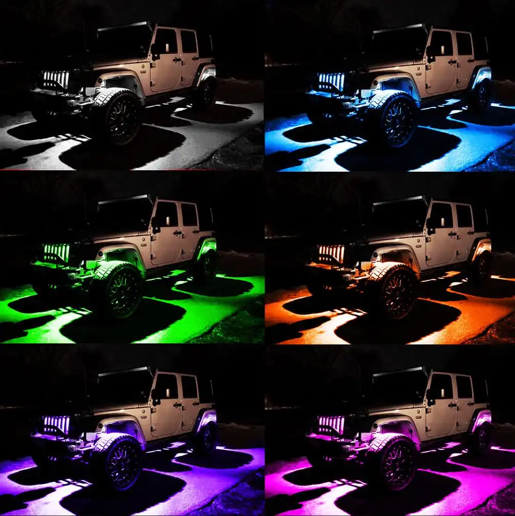 ORACLE Lighting ColorSHIFT Underbody Wheel Well Rock Light Kit - Image 4